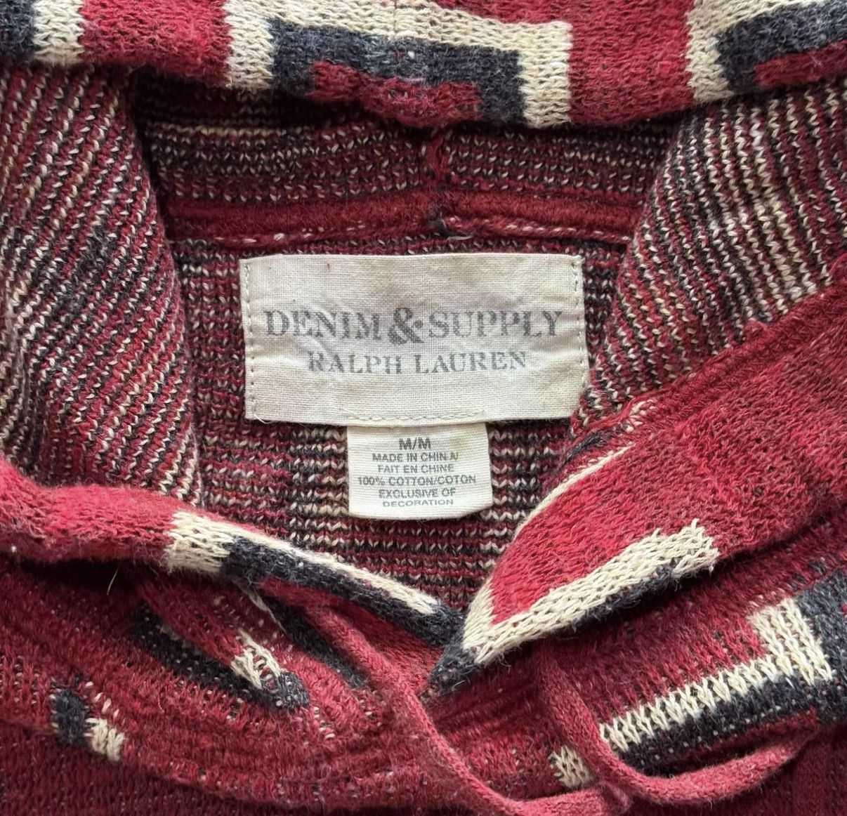 Denim & Supply Ralph Lauren Denim Supply Ralph Lauren Polo RL Navajo Knit Sweatshirt K22 Size US M / EU 48-50 / 2 - 4 Thumbnail