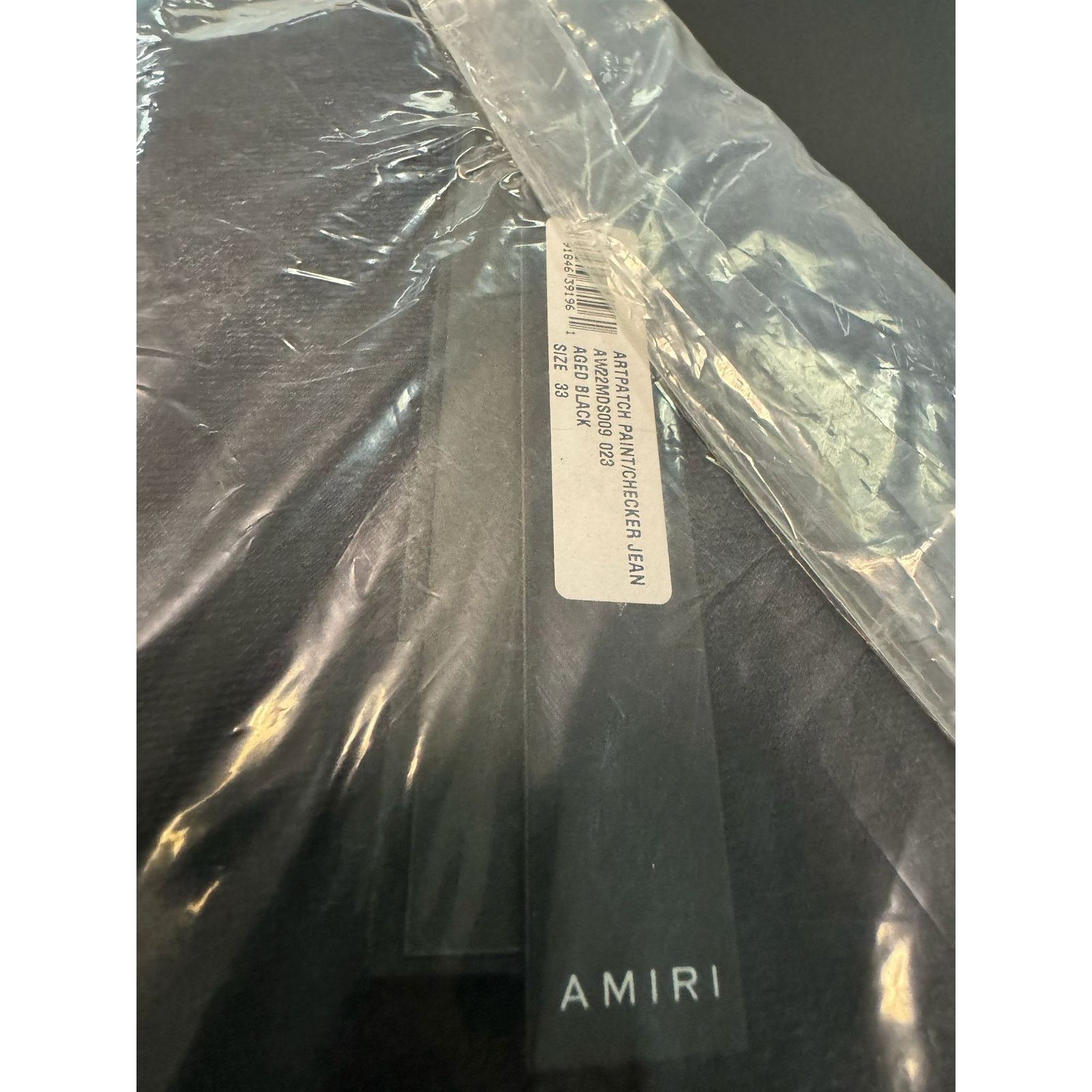 Amiri o1rshd1 Scarves Art Patch Jeans in Antique Black Size US 33 - 23 Thumbnail
