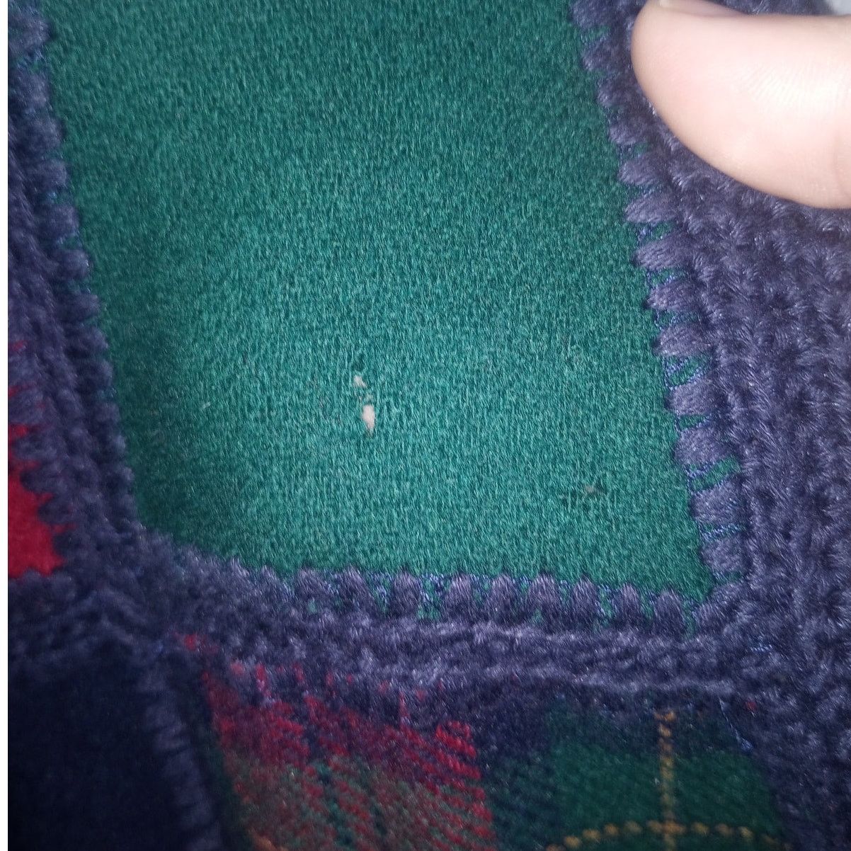 Vintage Unisex Koret VTG Plaid Tartan Holiday Vest Wool Patch Large Size L / US 10 / IT 46 - 3 Thumbnail