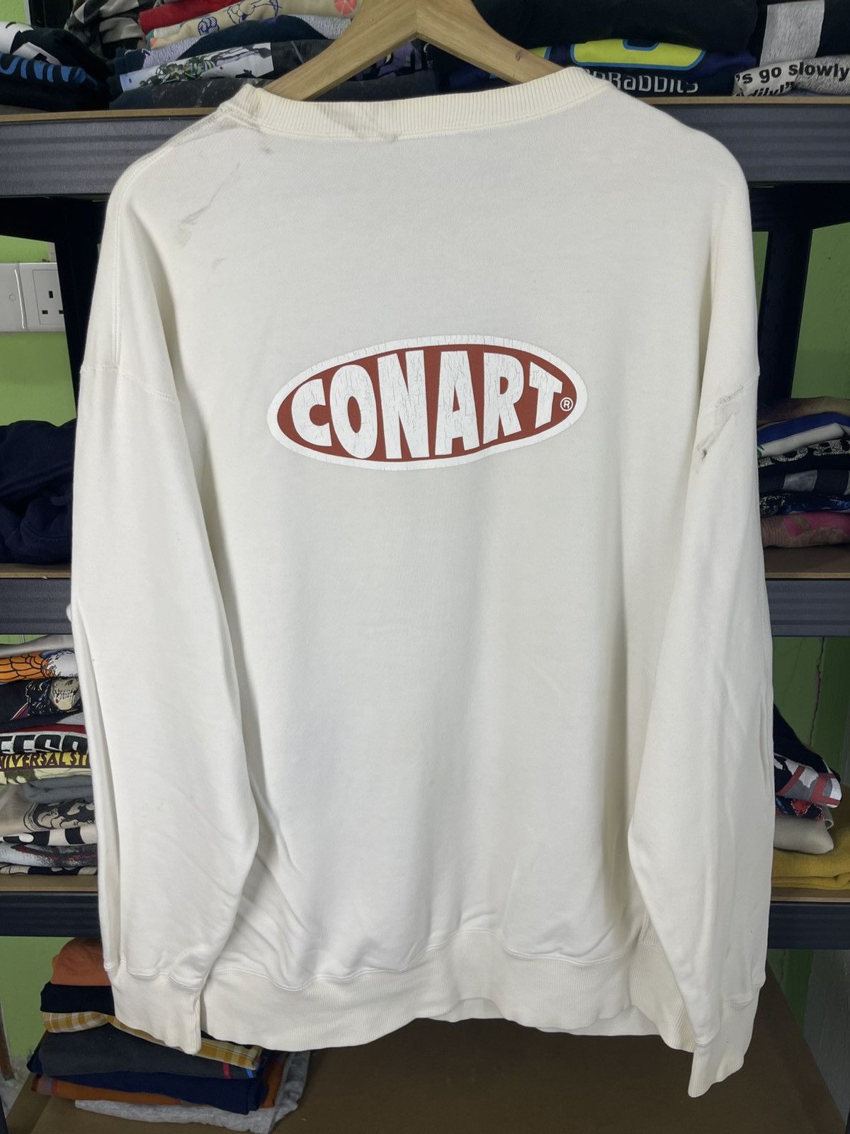 Vintage Vintage 90's Conart Chip and Pepper Sweatshirt Size US L / EU 52-54 / 3 - 13 Thumbnail