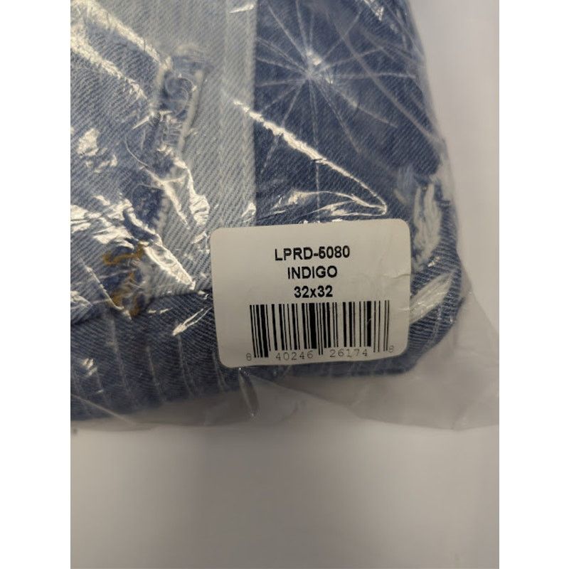 Gallery Dept. o1rshd1 Logan Distressed Patchwork Denim Jeans in Indigo Size US 32 / EU 48 - 23 Thumbnail
