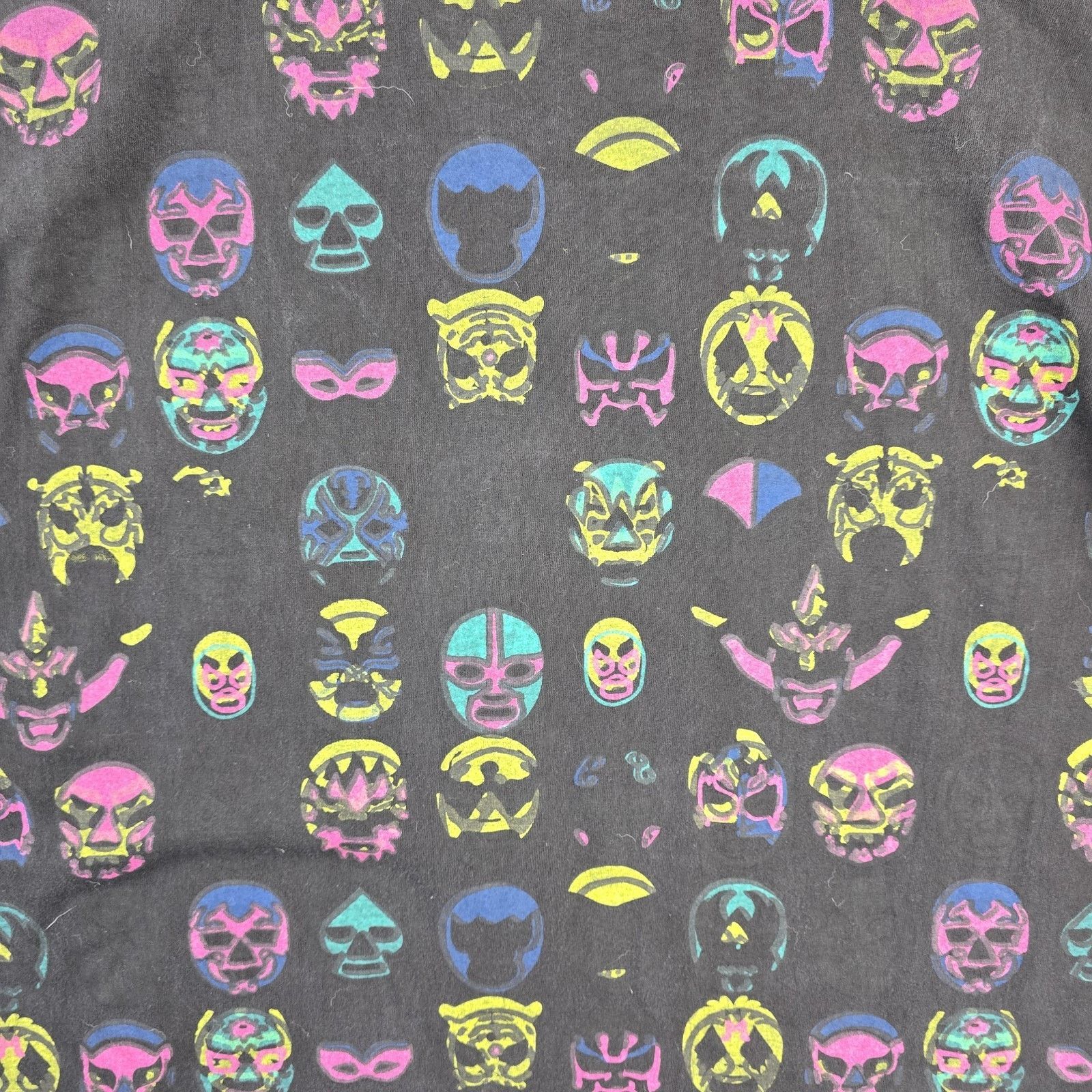Other Vintage Don Mil Mascaras Luchador Shirt XXL AOP Y2K Wrestler Size US XXL / EU 58 / 5 - 7 Thumbnail