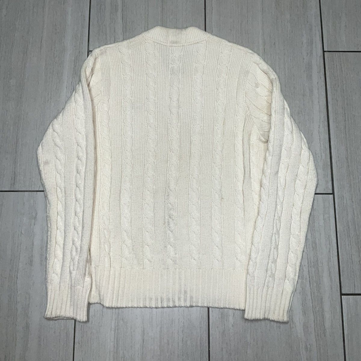 Fred Perry Fred Perry Cable Knit Sweater Size US L / EU 52-54 / 3 - 4 Thumbnail