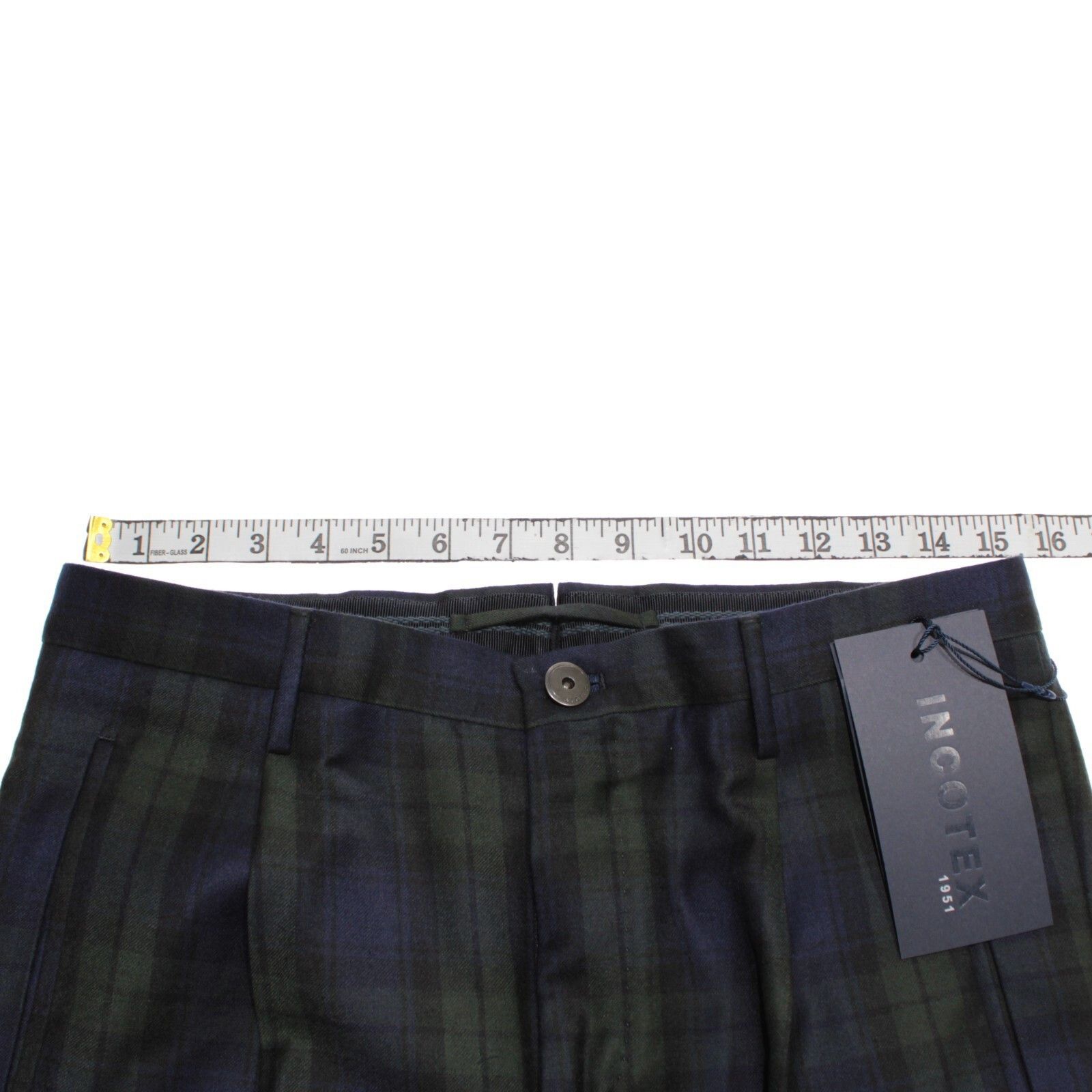 Incotex INCOTEX New with tags Dress Pants Size 30 US In Green Size US 30 / EU 46 - 8 Thumbnail