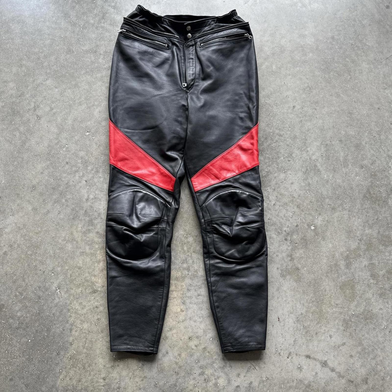 Other Leather Biker Motorcycle Pants Size US 32 / EU 48 - 1 Thumbnail