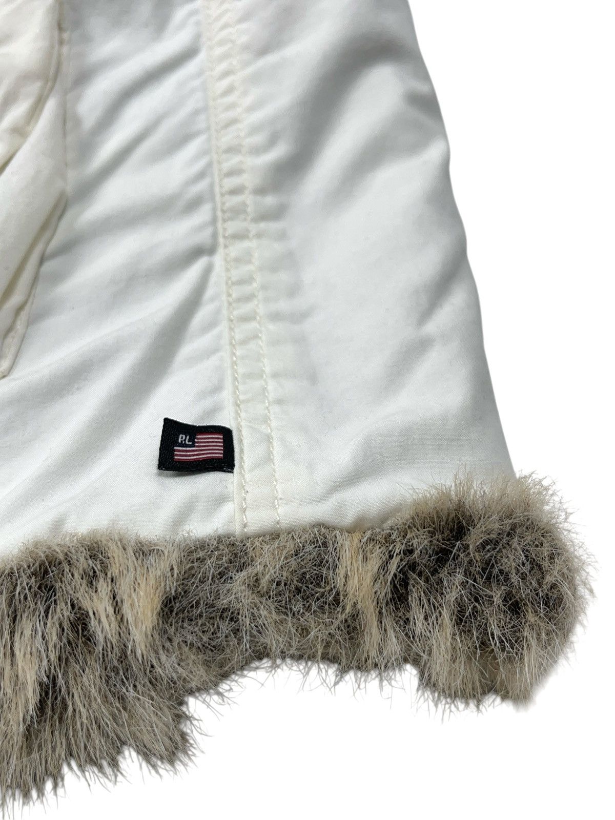 Ralph Lauren × Vintage Vintage Ralph Lauren Multi Pocket Faux Fur Vest Size M / US 6-8 / IT 42-44 - 7 Thumbnail