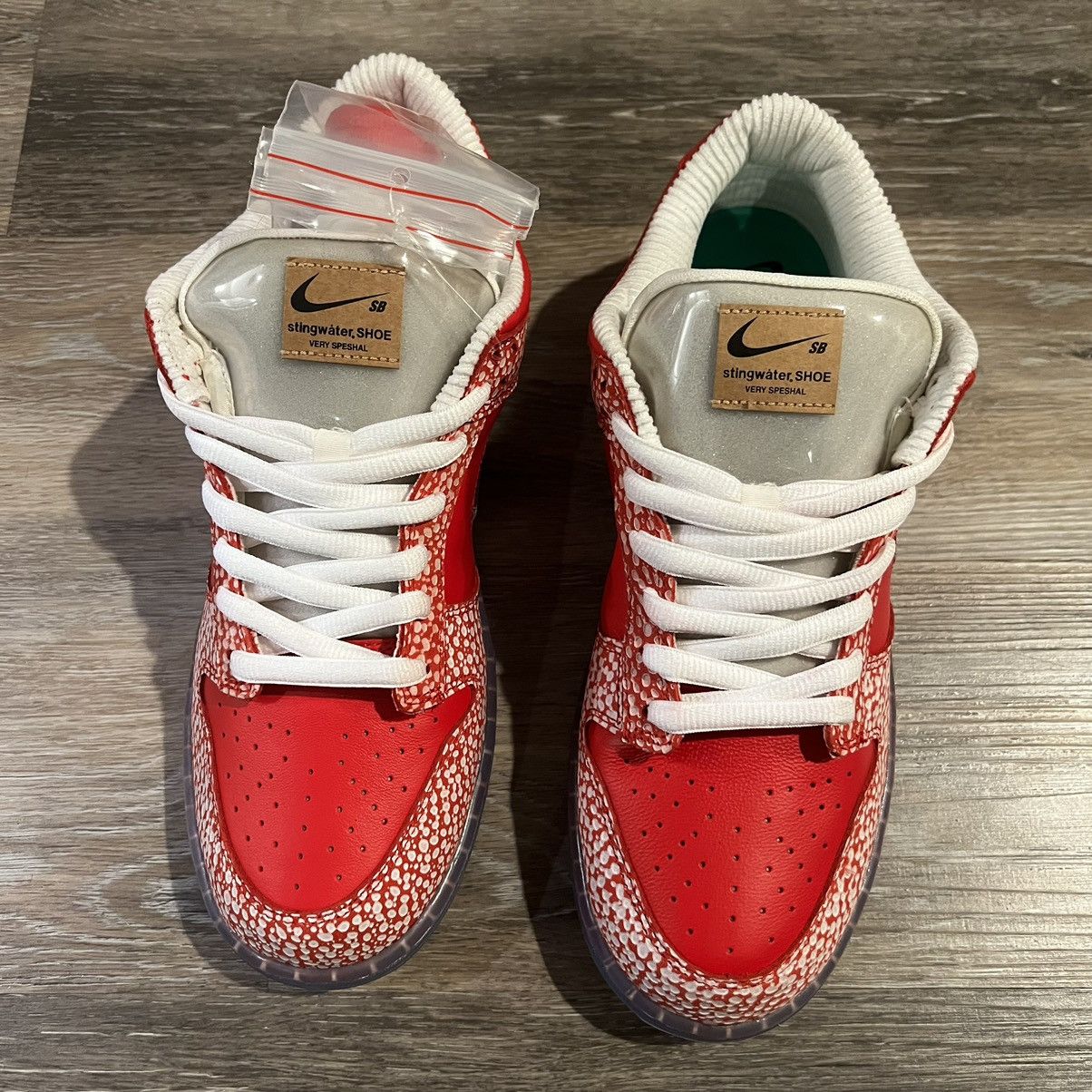 Nike × Stingwater Nike Sb Dunk Low Stingwater Magic Mushroom Size US 10.5 / EU 43-44 - 10 Thumbnail