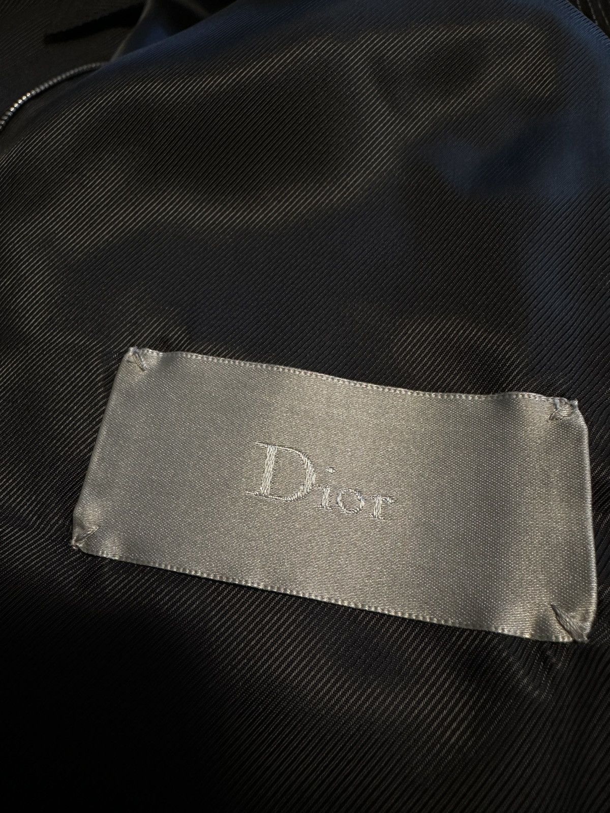 Dior Dior Pinstripe Bomber Jacket Silk Size US M / EU 48-50 / 2 - 6 Thumbnail