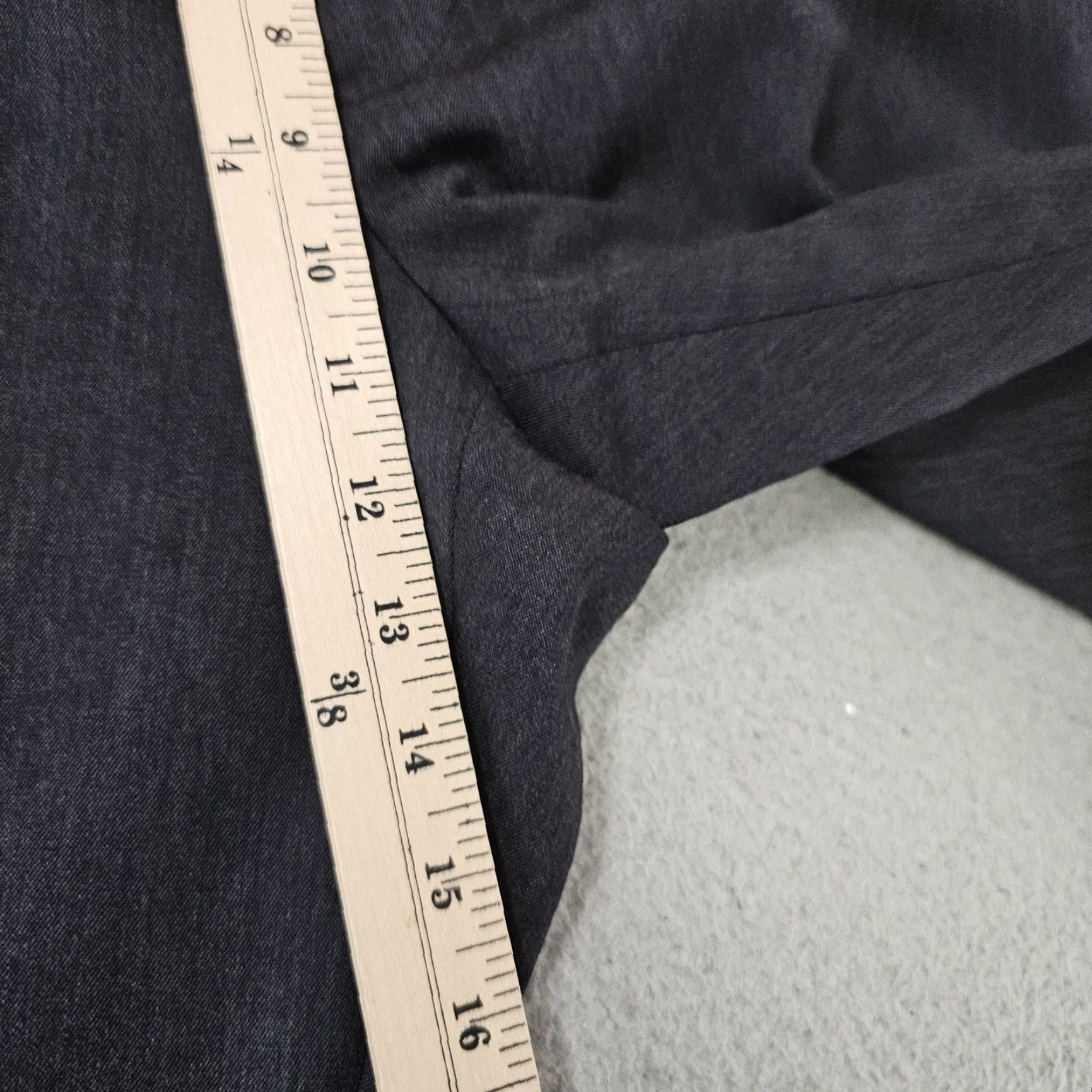 Brooks Brothers Brooks Brothers Madison Dress Pants Adult 37x27 Gray Wool Flat Front Pockets Mens Size US 37 - 4 Thumbnail