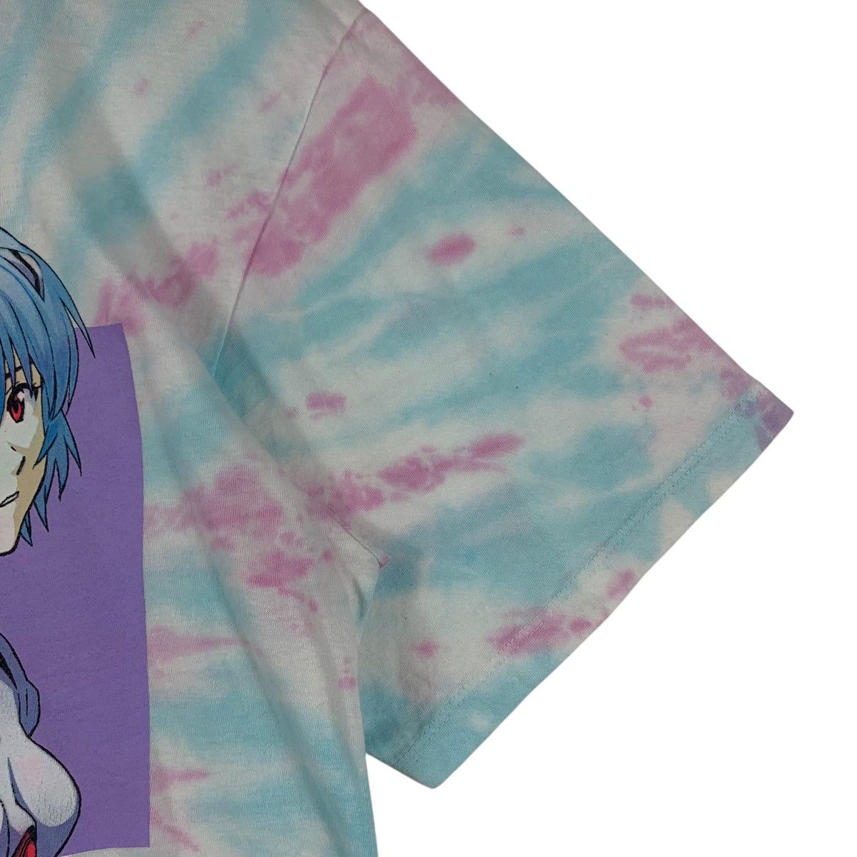 Anime × Japanese Brand EVANGELION Rei Ayanami neon genesis tye dye ANIME tee Size US M / EU 48-50 / 2 - 7 Thumbnail