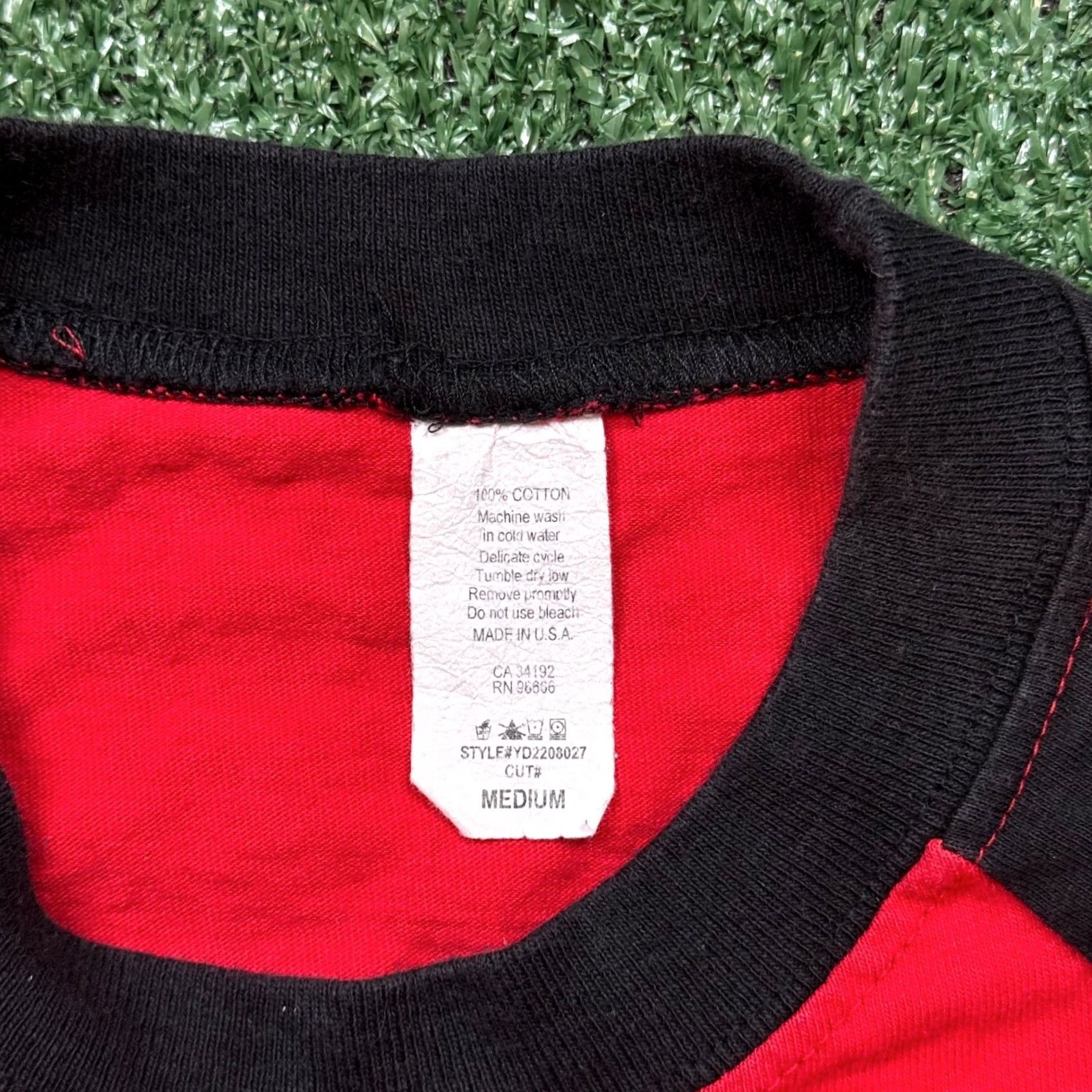 Logo 7 Rolling Stones Logo Raglan T-Shirt Anthill Men’s Medium Black Two Tone 2000s Rock Logo Vintage? No (adjusted) Size US M / EU 48-50 / 2 - 2 Thumbnail