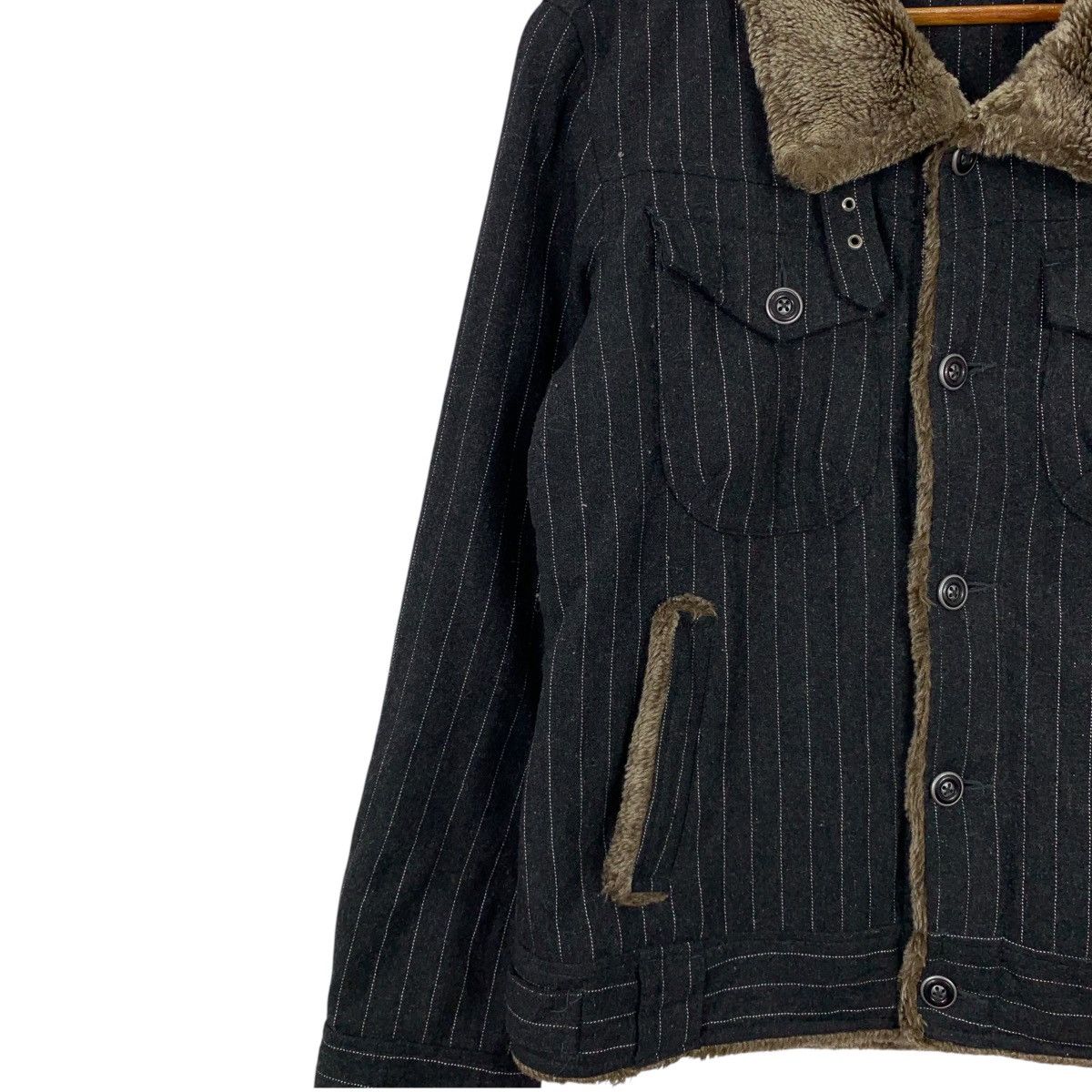 Japanese Brand Down By The Water Japanese Brand Western Design Fur Jacket Size US L / EU 52-54 / 3 - 5 Thumbnail