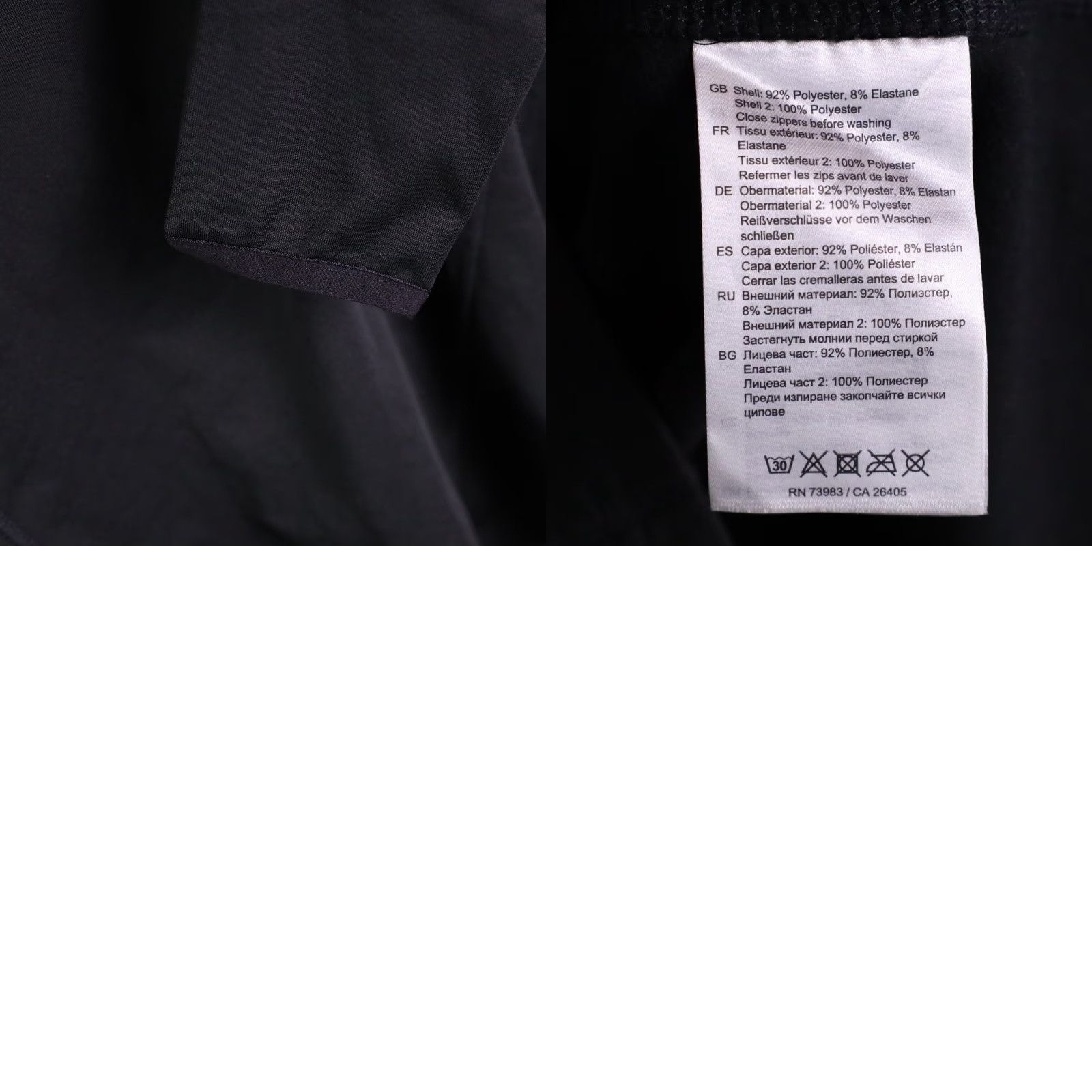 Helly Hansen Helly Hansen Midlayer Shirt Womens S Black 1/2 Zip Mock Neck Athletic Size S / US 4 / IT 40 - 9 Thumbnail