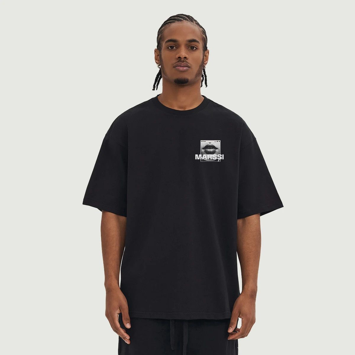Other MARSSI “WORLD IS PAIN” Oversized Tshirt Size US L / EU 52-54 / 3 - 2 Thumbnail