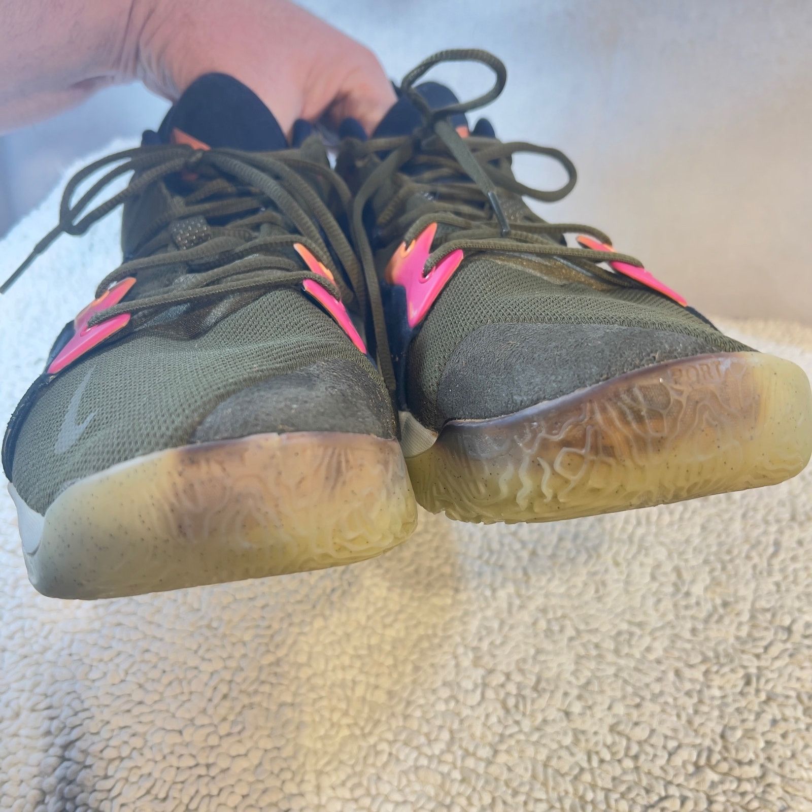 Nike Nike PG 2 Paul George 2 ACG Olive Canvas Sz13 AJ2039 300 Size US 13 / EU 46 - 10 Thumbnail