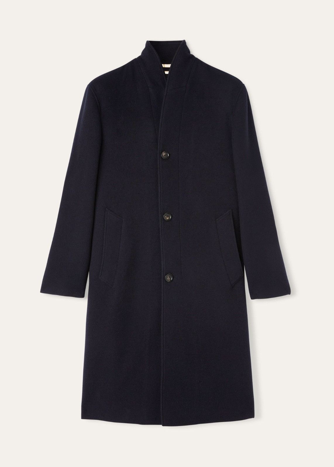 Loro Piana o1srvl11e0125 Daito Coat in Navy Blue Size US M / EU 48-50 / 2 - 1 Thumbnail