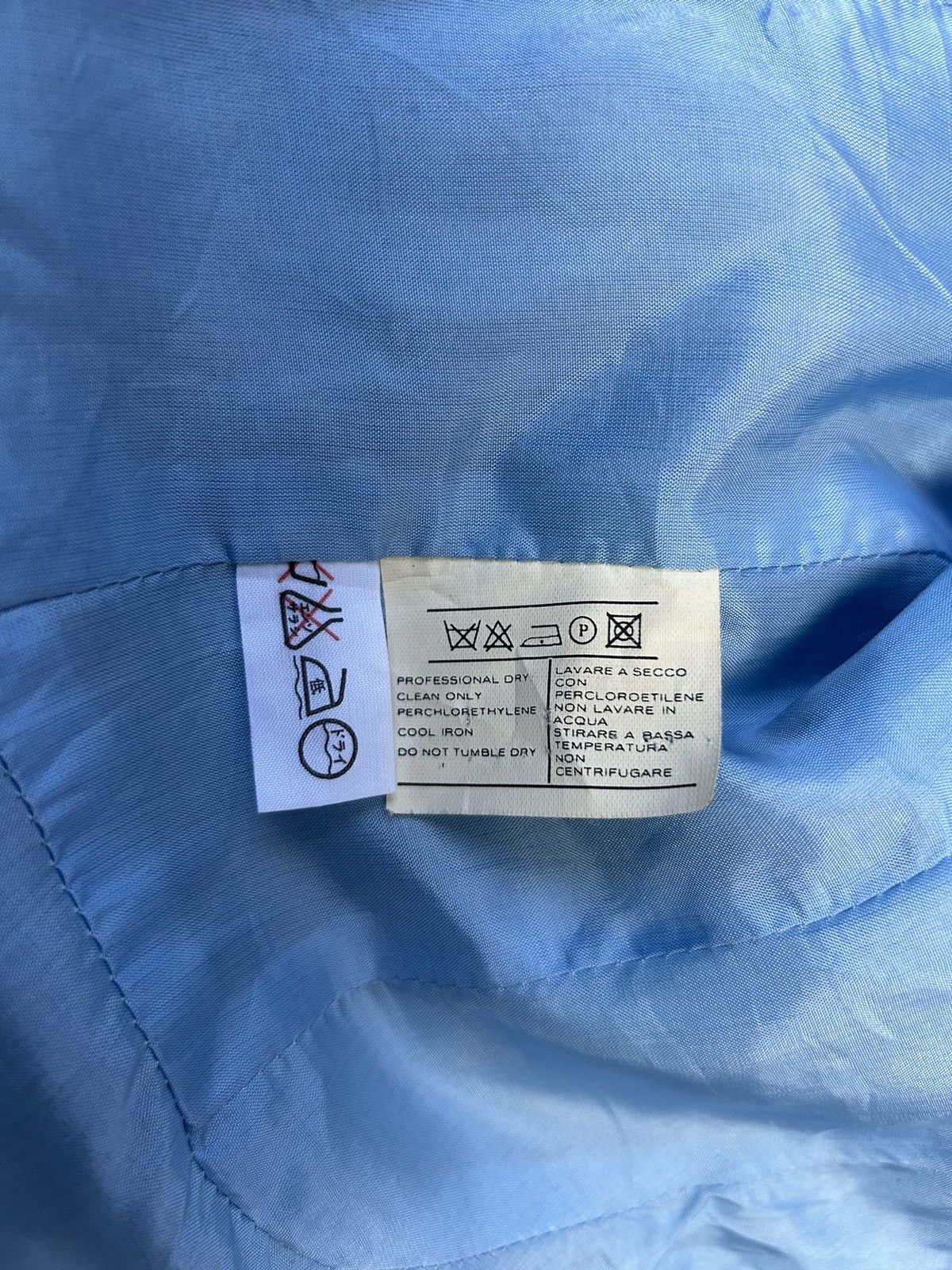 Designer × Salvatore Ferragamo SALVATORE FERRAGAMO LIGHT BLUE BLAZER Size S / US 4 / IT 40 - 5 Thumbnail