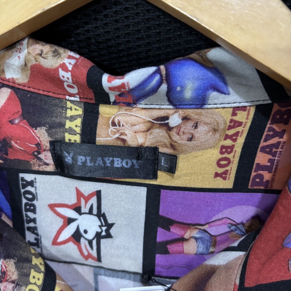 Playboy Playboy fullprint button up shirt Size US L / EU 52-54 / 3 - 3 Thumbnail