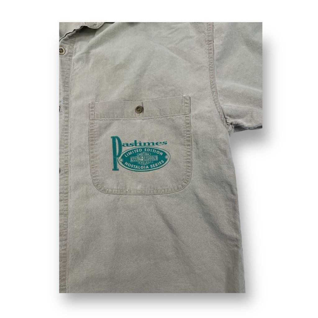 Harley Davidson Harley Davidson Gone Fishing Front Button Shirt Size Medium Size US M / EU 48-50 / 2 - 4 Thumbnail