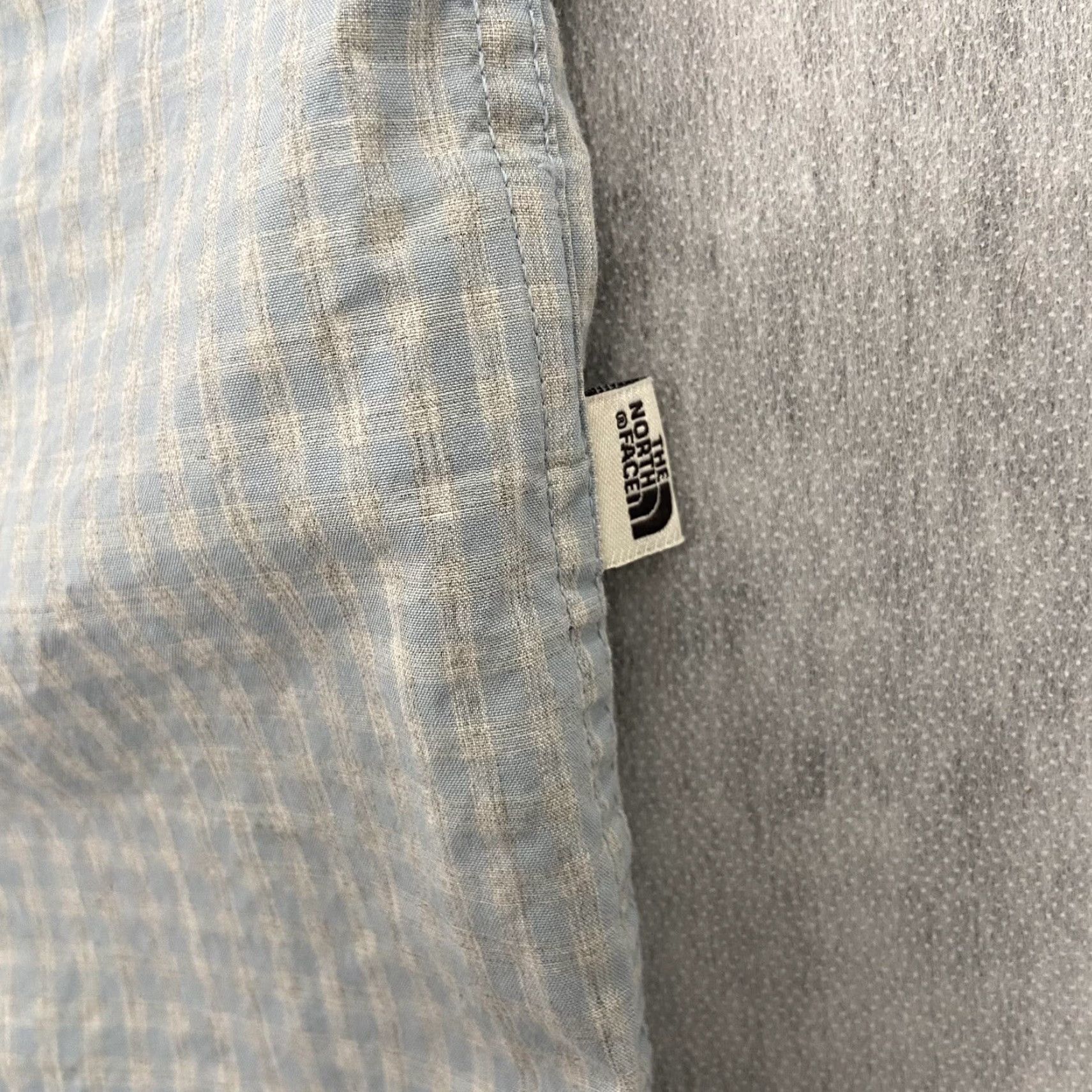 The North Face The North Face Shirt Adult Large Blue Button Up Check Pocket Logo Hiking Mens L Size US L / EU 52-54 / 3 - 5 Thumbnail
