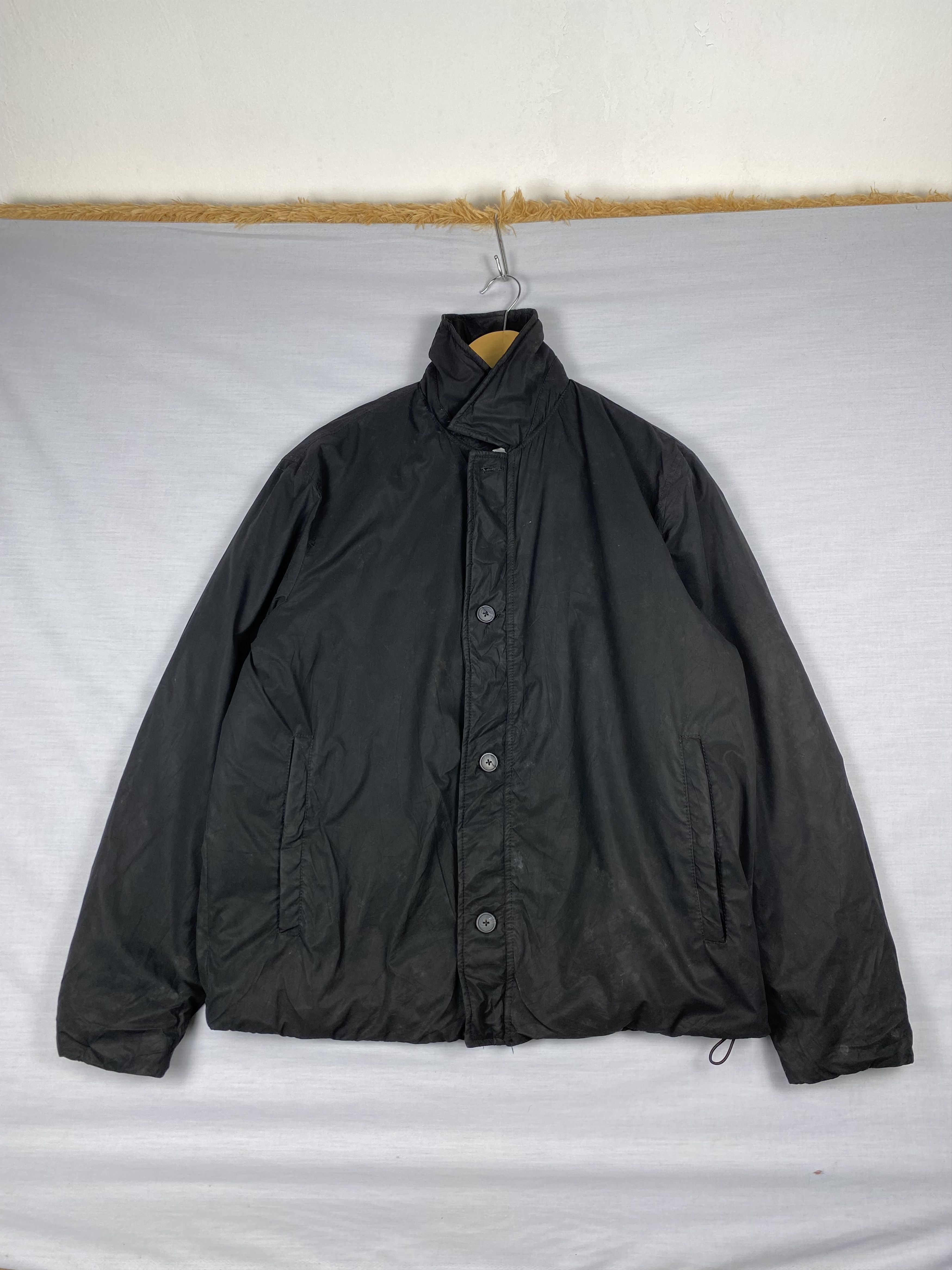 Zara Vintage ZARA Zip Up Black Light Jacket Size US L / EU 52-54 / 3 - 1 Thumbnail