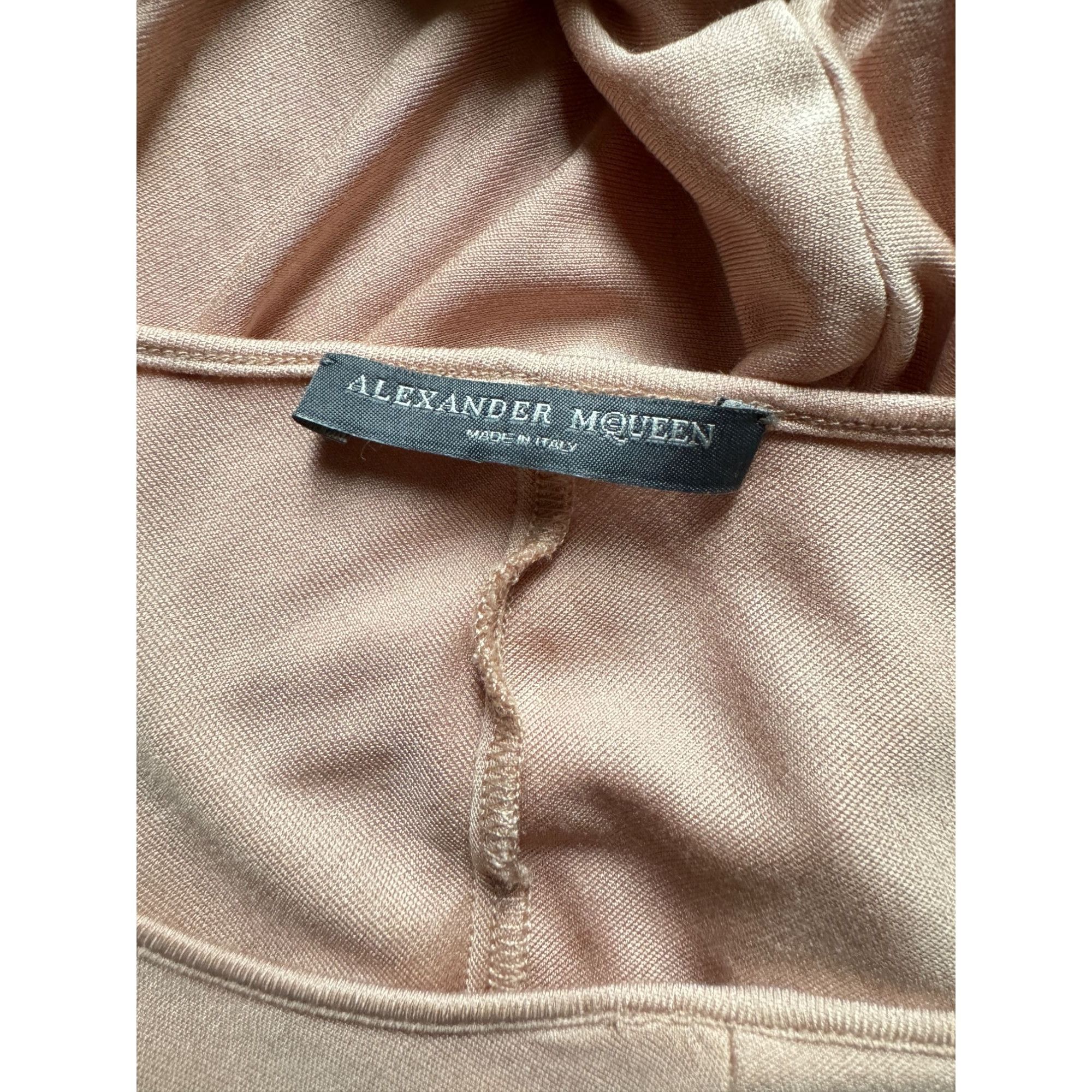 Alexander McQueen SS 2004 Deliverance Nude Top Size S / US 4 / IT 40 - 5 Thumbnail