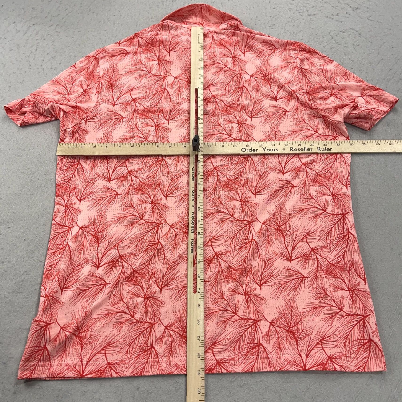 Adidas adidas Golf Polo Shirt Mens Large Pink Floral Quail Hollow Golf Polo Shirt Mens Large Pink Floral Adidas Abstract AOP Top 100 Size US L / EU 52-54 / 3 - 7 Thumbnail
