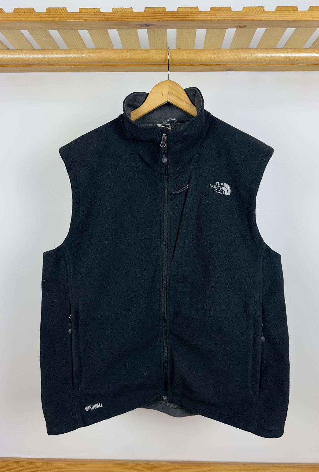 The North Face Vintage The North Face Windwall Fleece Vest Jacket Size XL Size US XL / EU 56 / 4 - 1 Thumbnail