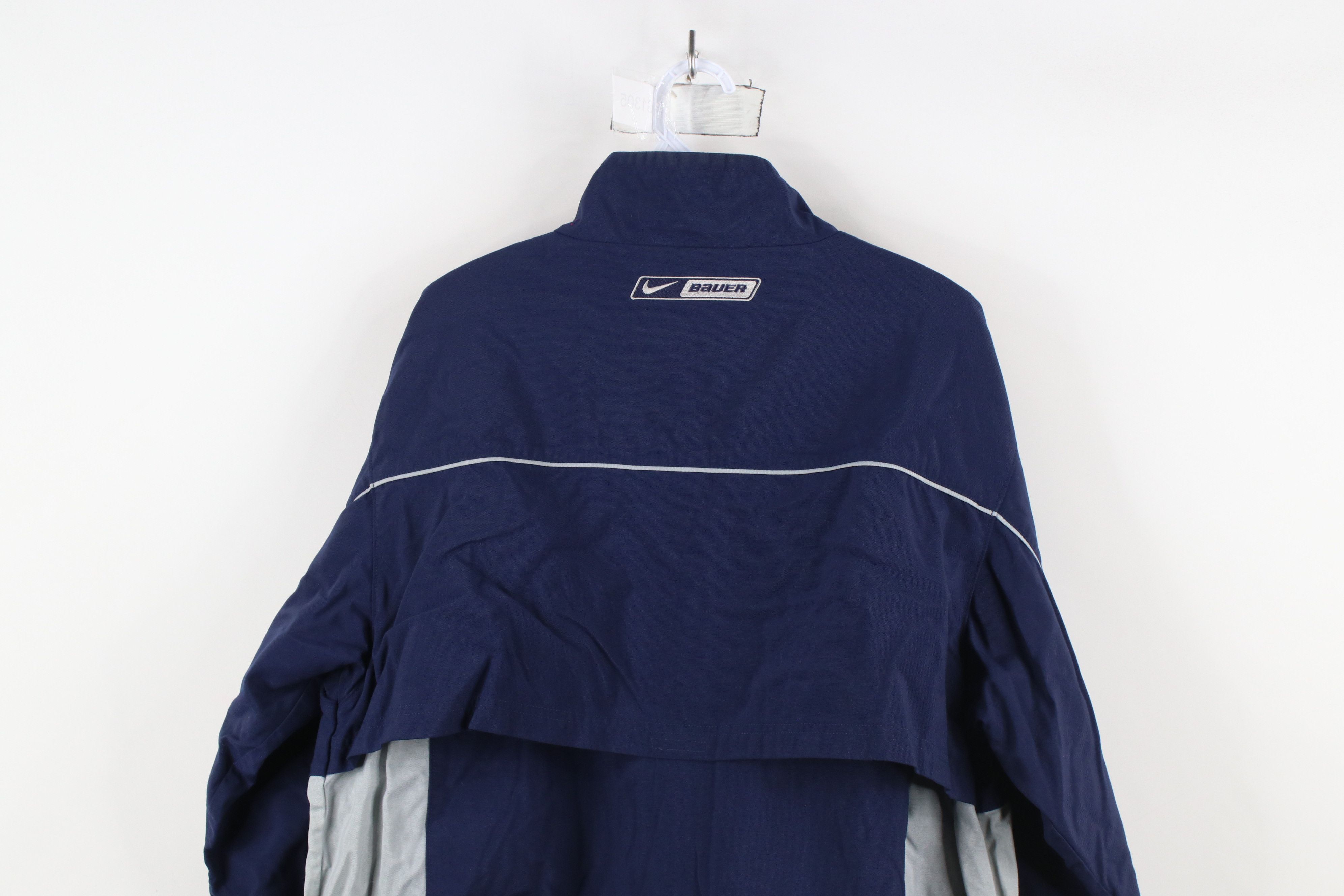 Nike × Vintage Vintage Nike Bauer Hockey Travis Scott Mini Swoosh Jacket Size US M / EU 48-50 / 2 - 16 Thumbnail