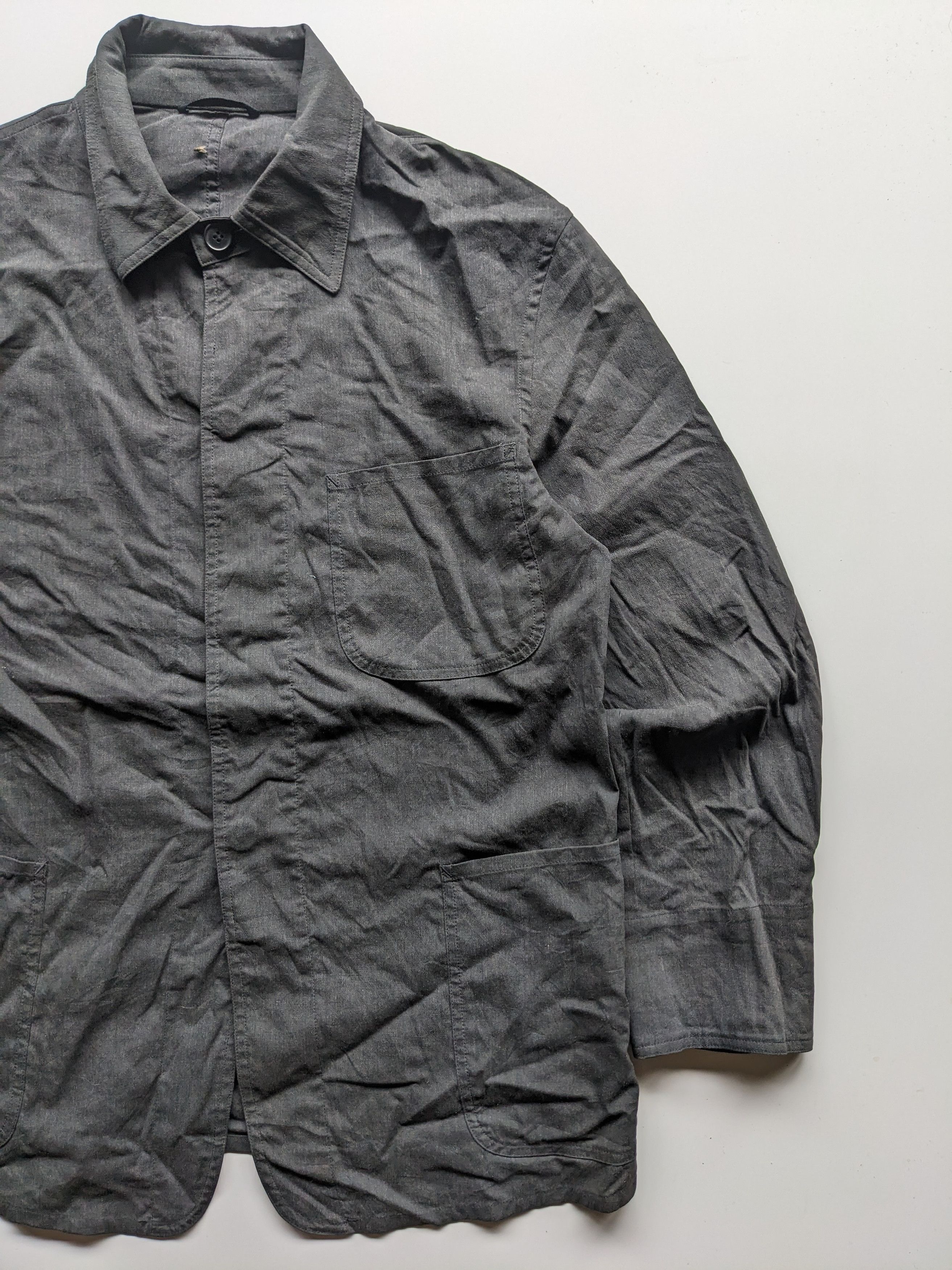 Vintage × Yohji Yamamoto Vintage A.A.R Yohji Yamamoto chore jacket Size US L / EU 52-54 / 3 - 2 Thumbnail