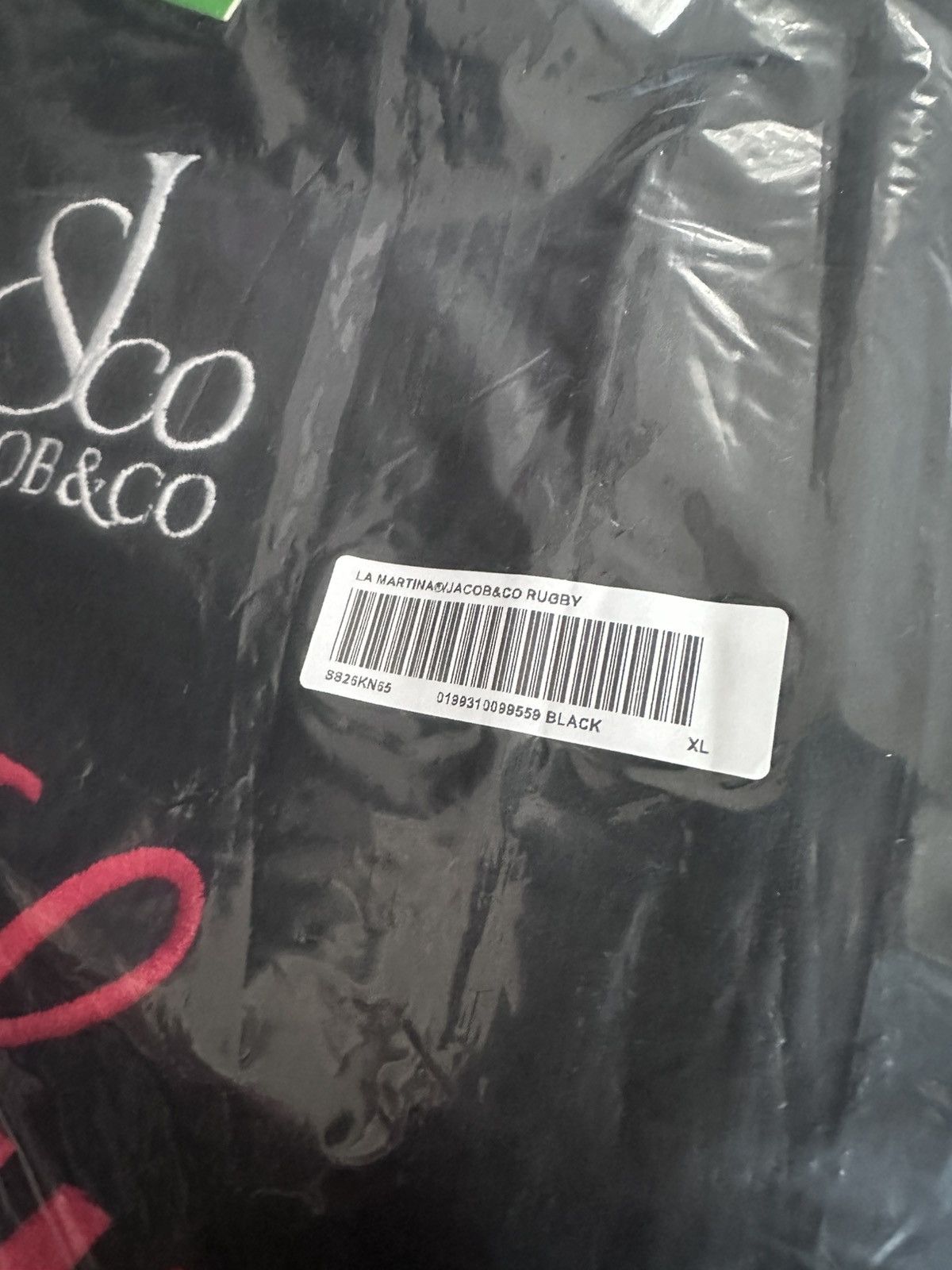 Jacob & Co. × Supreme Supreme La Martina Rugby – Black – X Large 