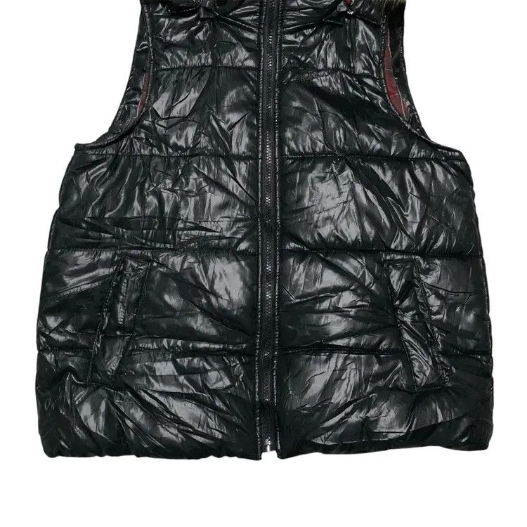 Le Grande Bleu (L.G.B.) Vintage J-Honey Puffer Fur Vest Ifsixwasnine Lgb Style Size US L / EU 52-54 / 3 - 3 Thumbnail