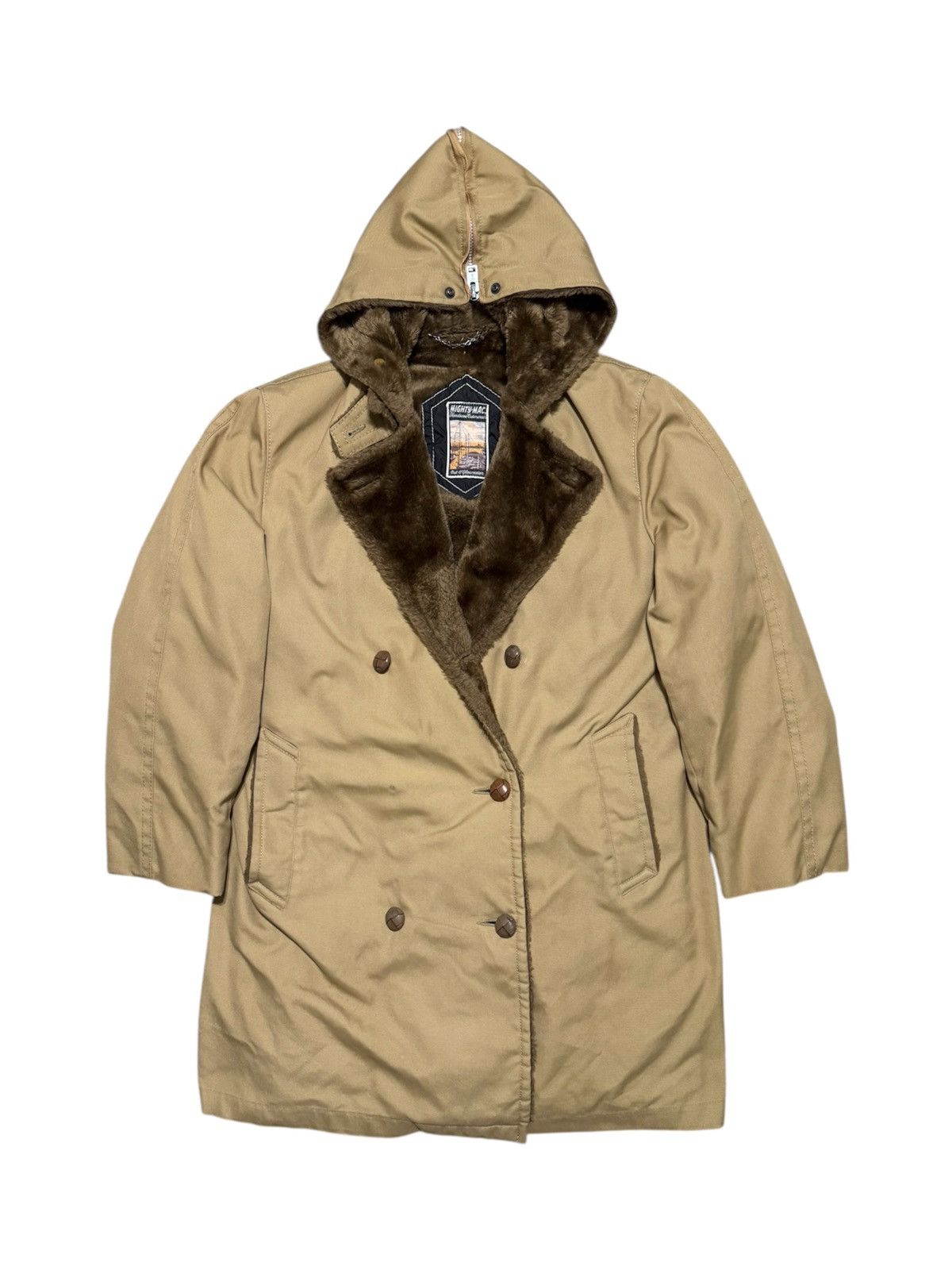 Other 60s Mighty-Mac Hooded Fur Lined Jacket Size US M / EU 48-50 / 2 - 1 Thumbnail