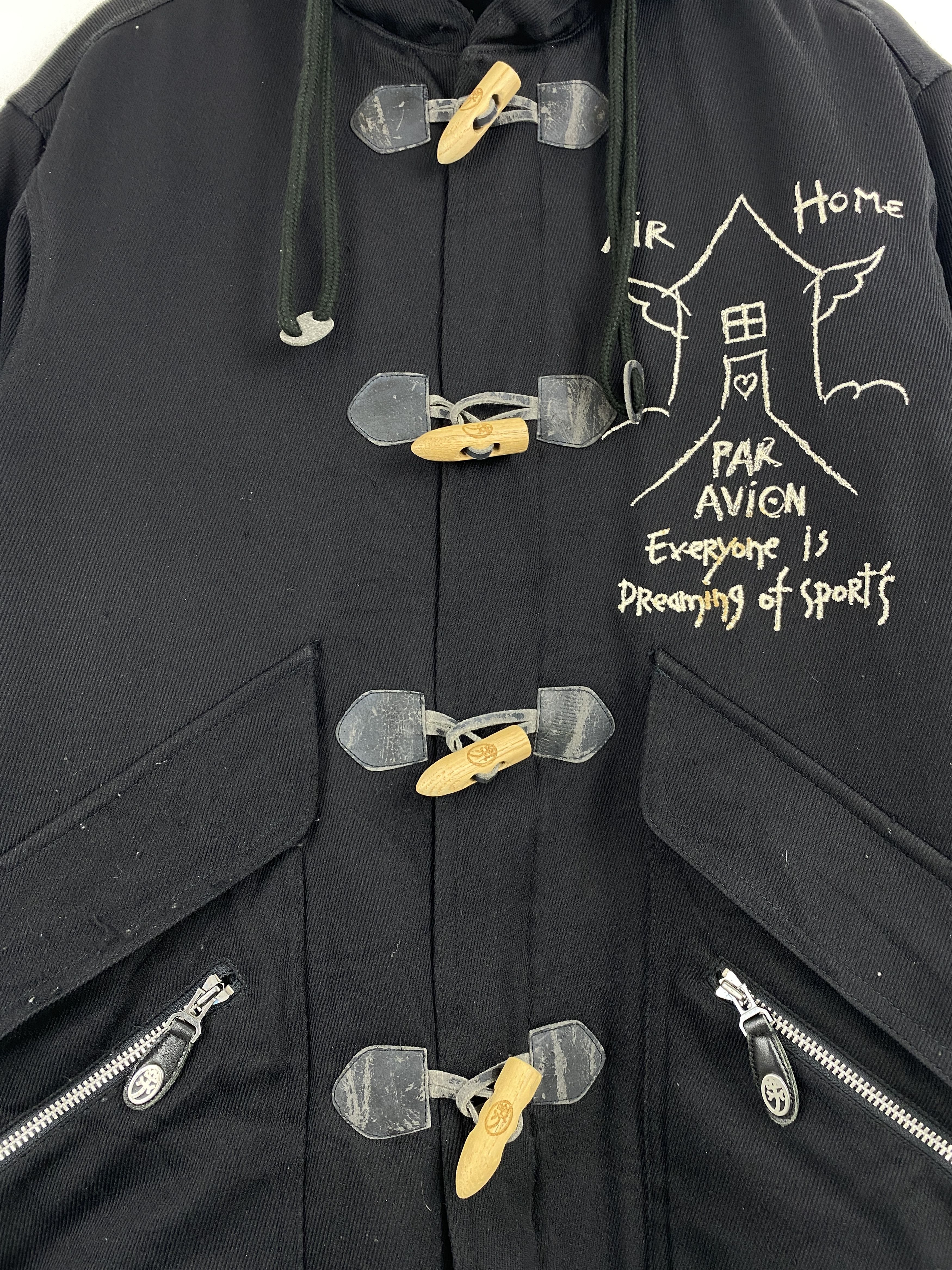 Jean Charles De Castelbajac Jc de Castelbajac Vintage Wool Jacket J2002 Size US L / EU 52-54 / 3 - 7 Thumbnail