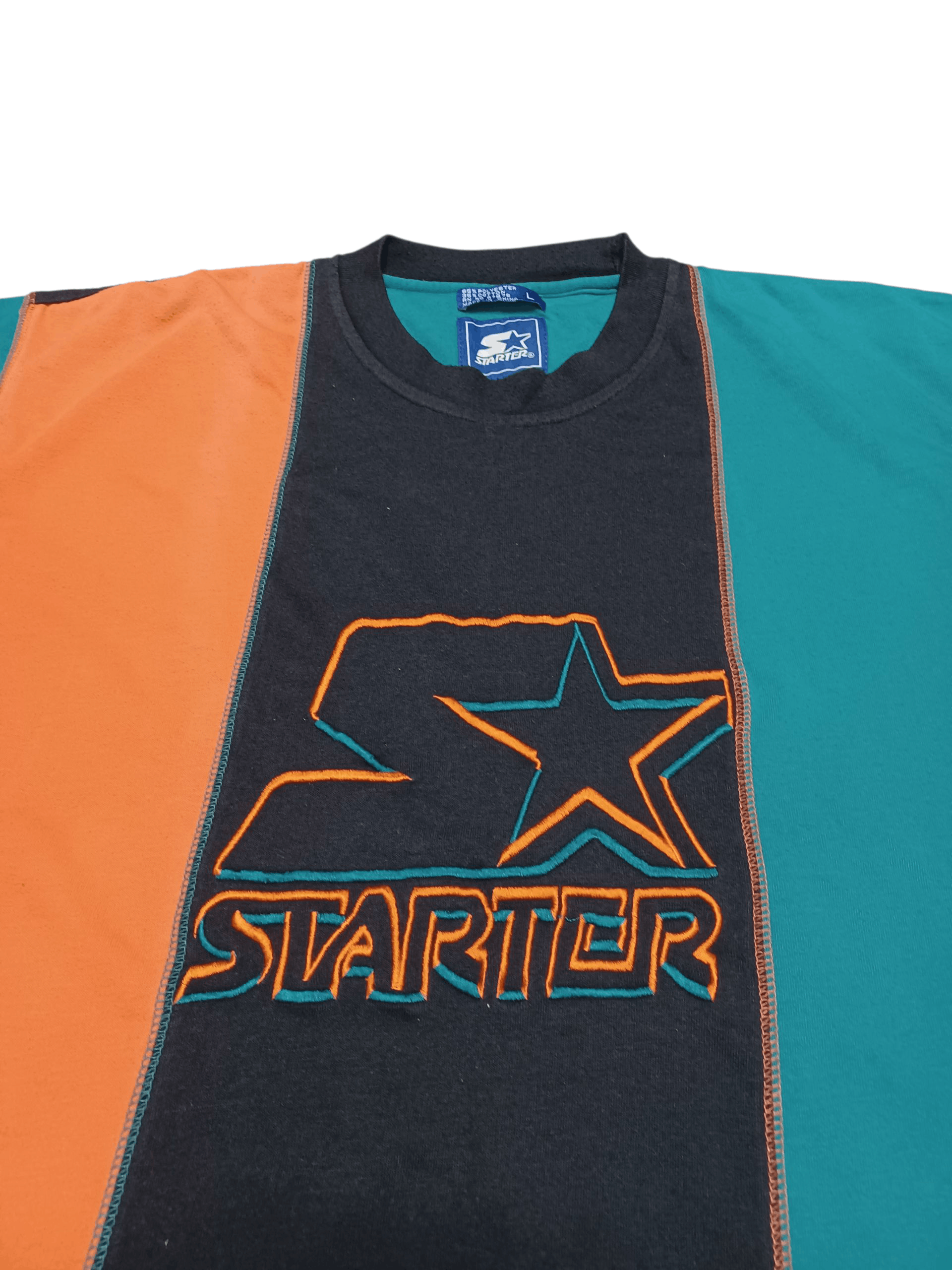 Starter STARTER BIGLOGO EMBROIDERED VINTAGE SPORTSWEAR TEE 90S Size US L / EU 52-54 / 3 - 2 Thumbnail