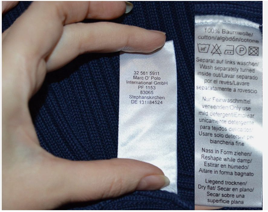 Marc O'Polo Marc O’Polo Unisex Sweater M Navy Blue 100% Cotton Size M / US 6-8 / IT 42-44 - 6 Thumbnail