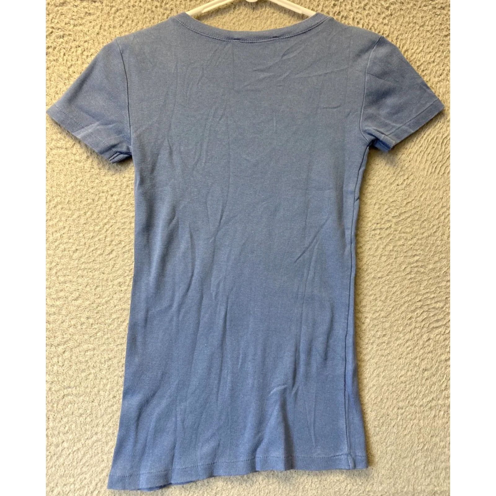 Ralph Lauren VINTAGE Ralph Lauren Women Shirt T-Shirt XS Blue 36-63 Womens XS Blue Size XS / US 0-2 / IT 36-38 - 7 Thumbnail