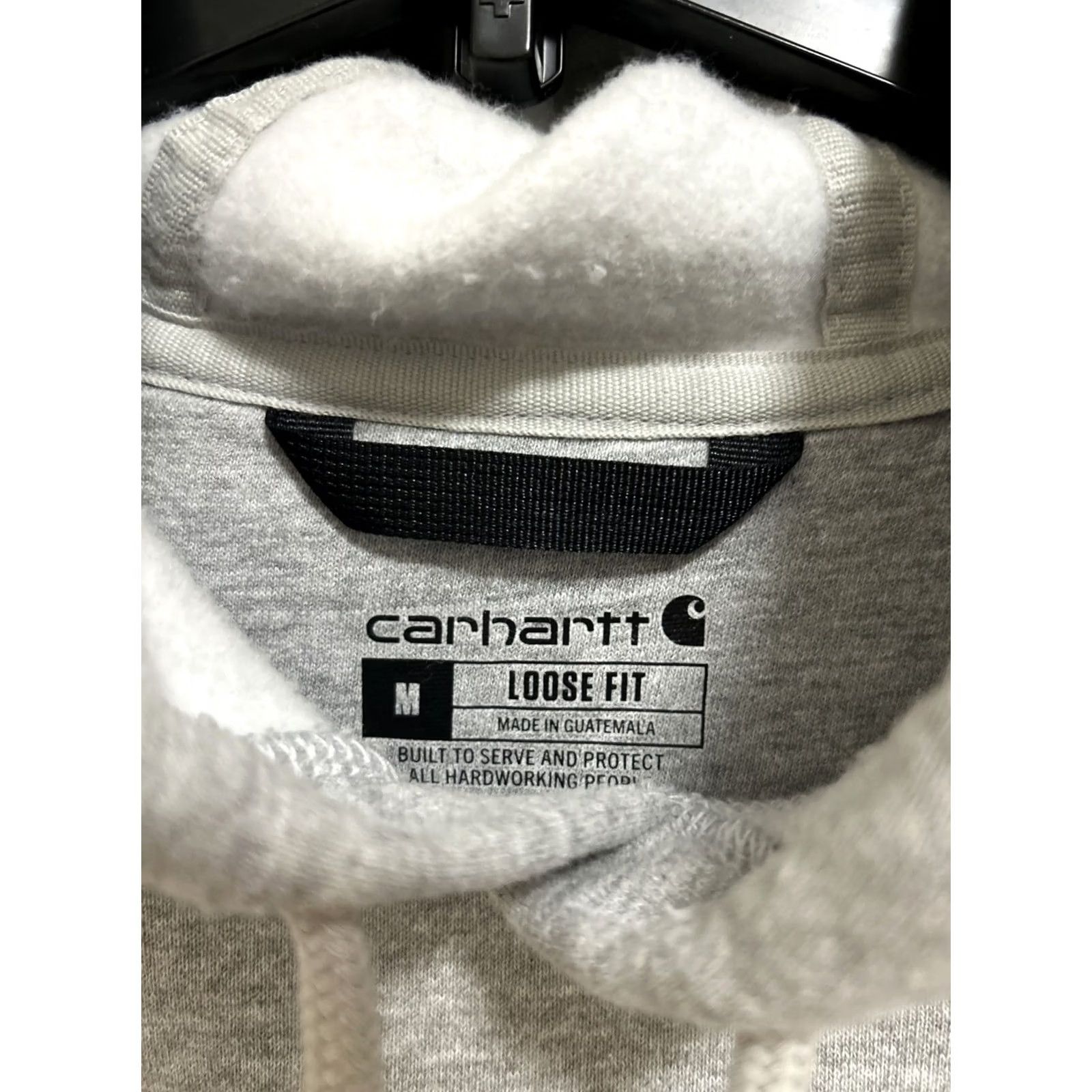 Carhartt Carhartt Hoodie Mens M Gray Loose Fit Pullover Logo Graphic Long Sleeve Midweight Casual Size US M / EU 48-50 / 2 - 7 Thumbnail