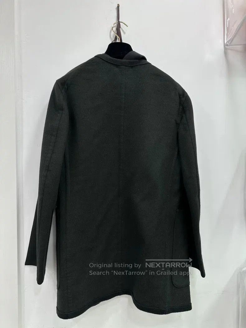 Hermes Hermes Cashmere and Wool Blended Jacket, Simple Style Size XXS / US 00 / IT 34 - 2 Thumbnail