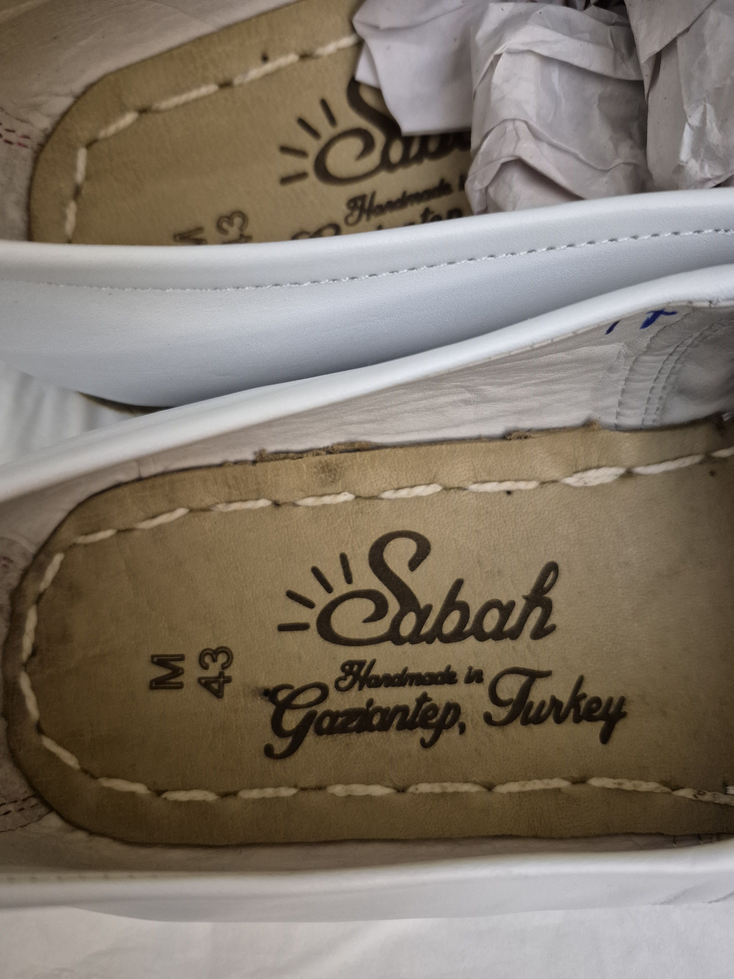 Other Sabah "Baja" WhiteLeatherLoafers Size 4/ US 11-11.5 Size US 10.5 / EU 43-44 - 9 Thumbnail