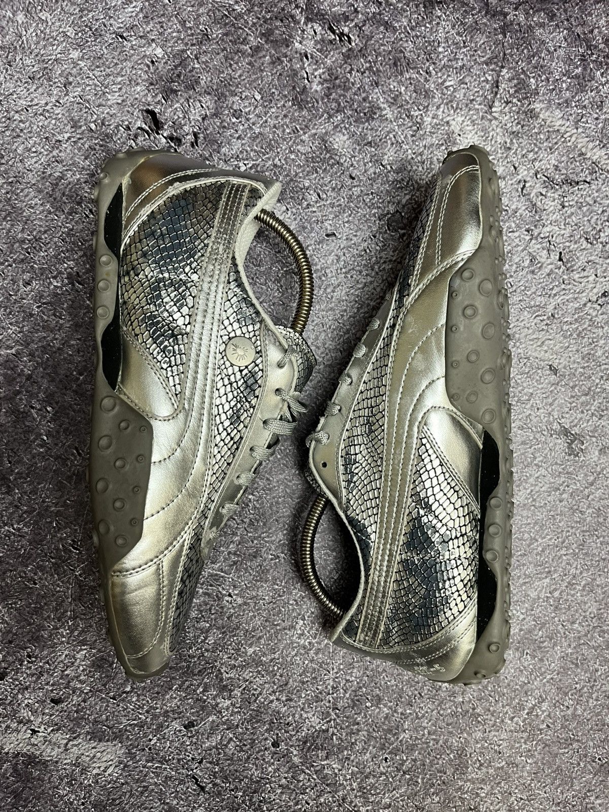 Maison MIHARA YASUHIRO × Puma Puma Mihara Yasuhiro MY9 Vintage Sneakers Size US 11 / EU 44 - 2 Thumbnail