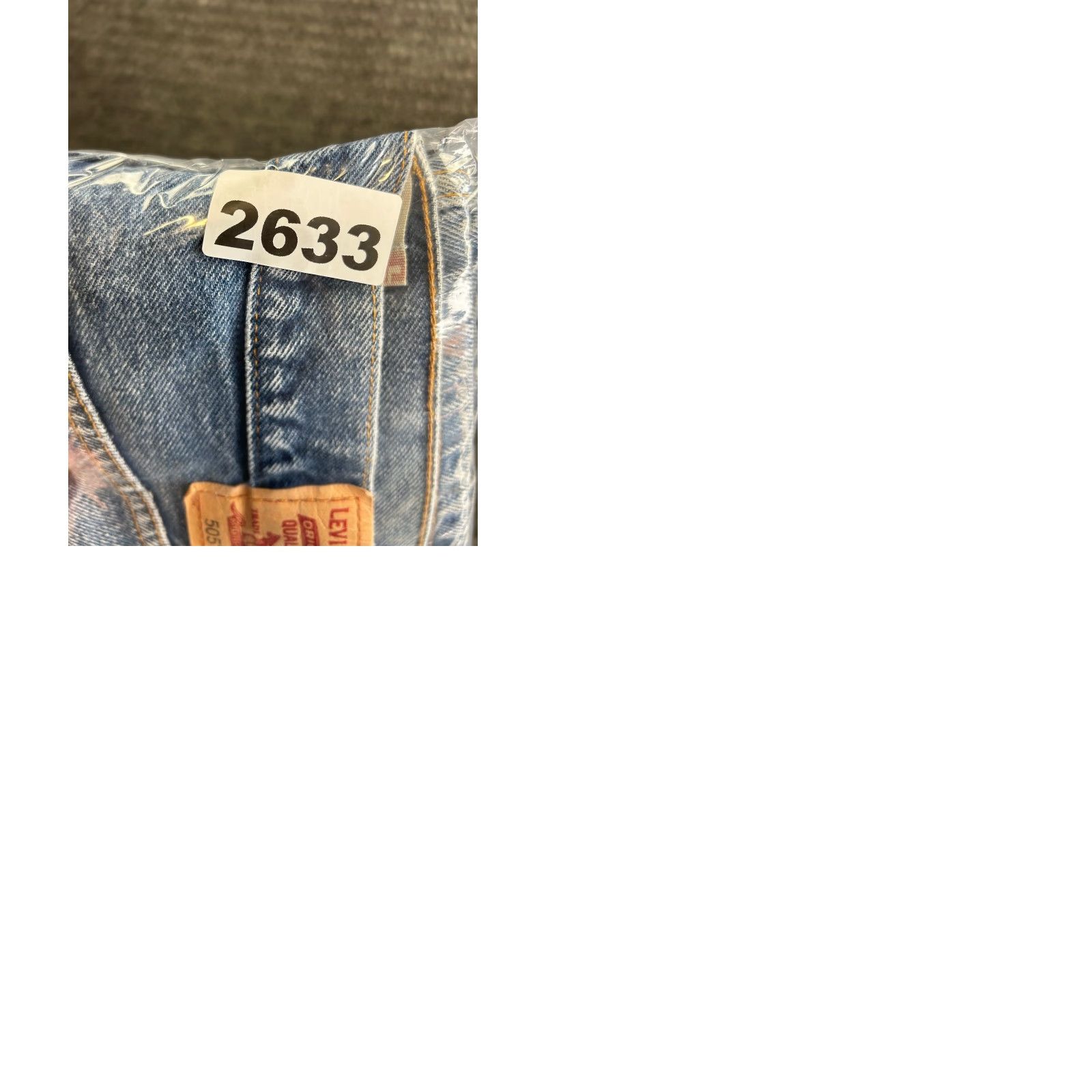 Levi's VINTAGE Levi’s 505 Jeans Straight Regul ar Fit 34 x 32 Blue Denim 5-Pocket Distressed Men Jeans 80s 90s Biker Rock Hip Hop USA 34 Mens Size US 34 / EU 50 - 9 Thumbnail