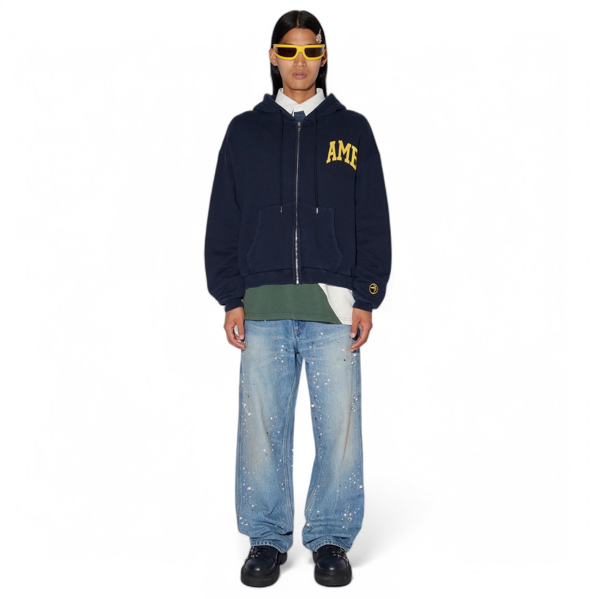 Ambush Design Ambush AMB Graphic Zip Hoodie Size US XL / EU 56 / 4 - 4 Thumbnail