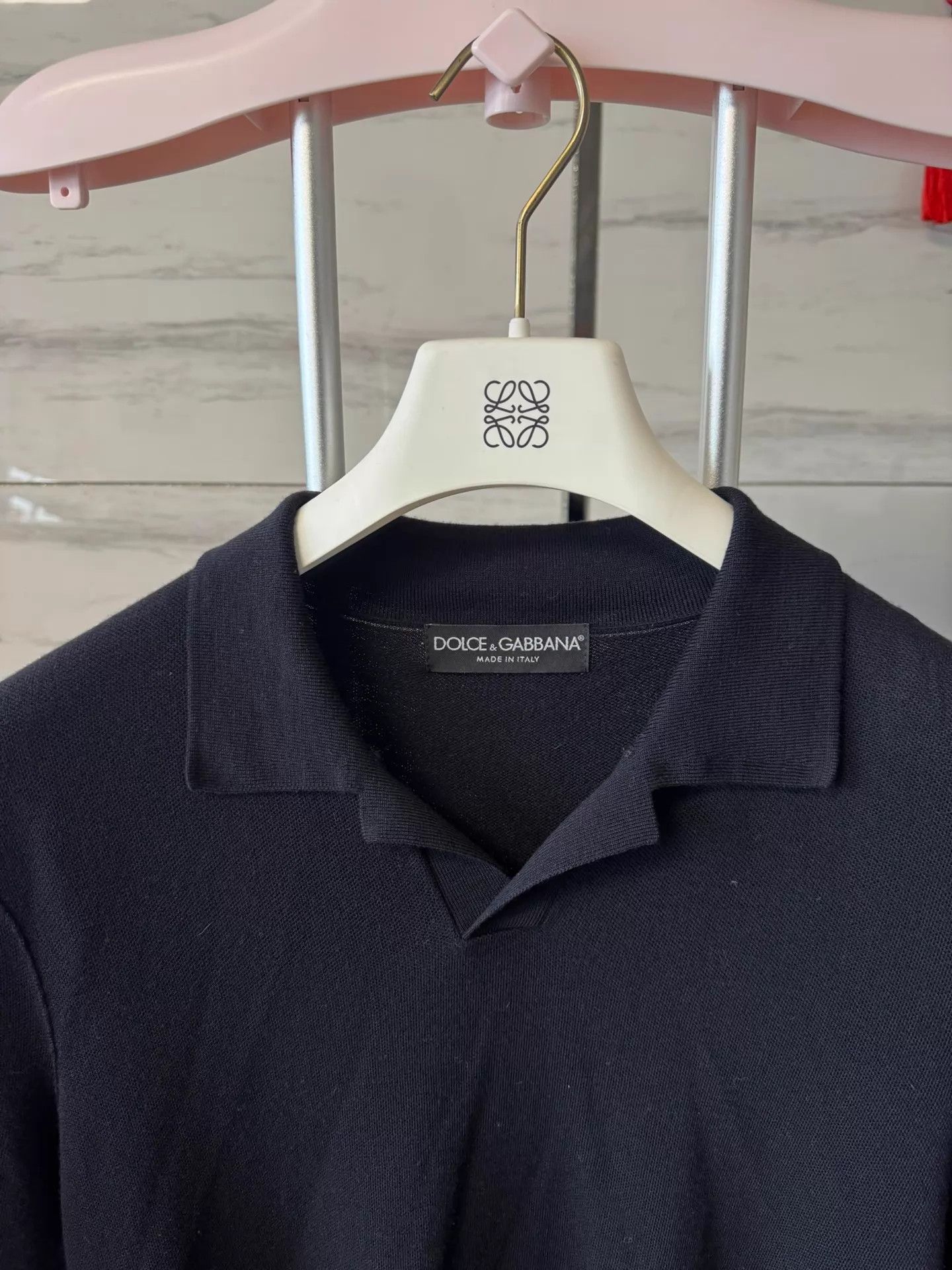 Dolce & Gabbana Dolce & Gabbana Wool Stretchy Short-Sleeve Shirt 50 EU Size US M / EU 48-50 / 2 - 5 Thumbnail