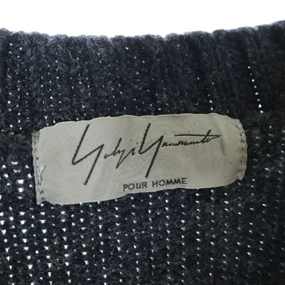 Yohji Yamamoto Yohji Yamamoto POUR HOMME 16AW Lace-up design sweater Size US L / EU 52-54 / 3 - 7 Thumbnail