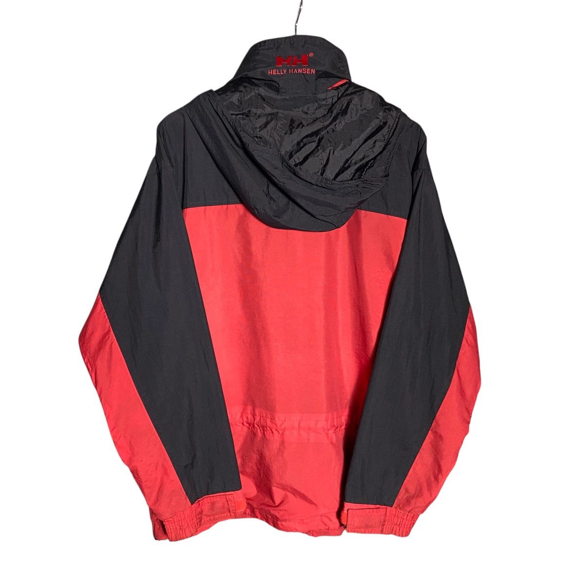 Helly Hansen × Vintage Vintage 90s Helly Hansen Full Zip Windbreaker Hoodie Jacket Size US L / EU 52-54 / 3 - 2 Thumbnail
