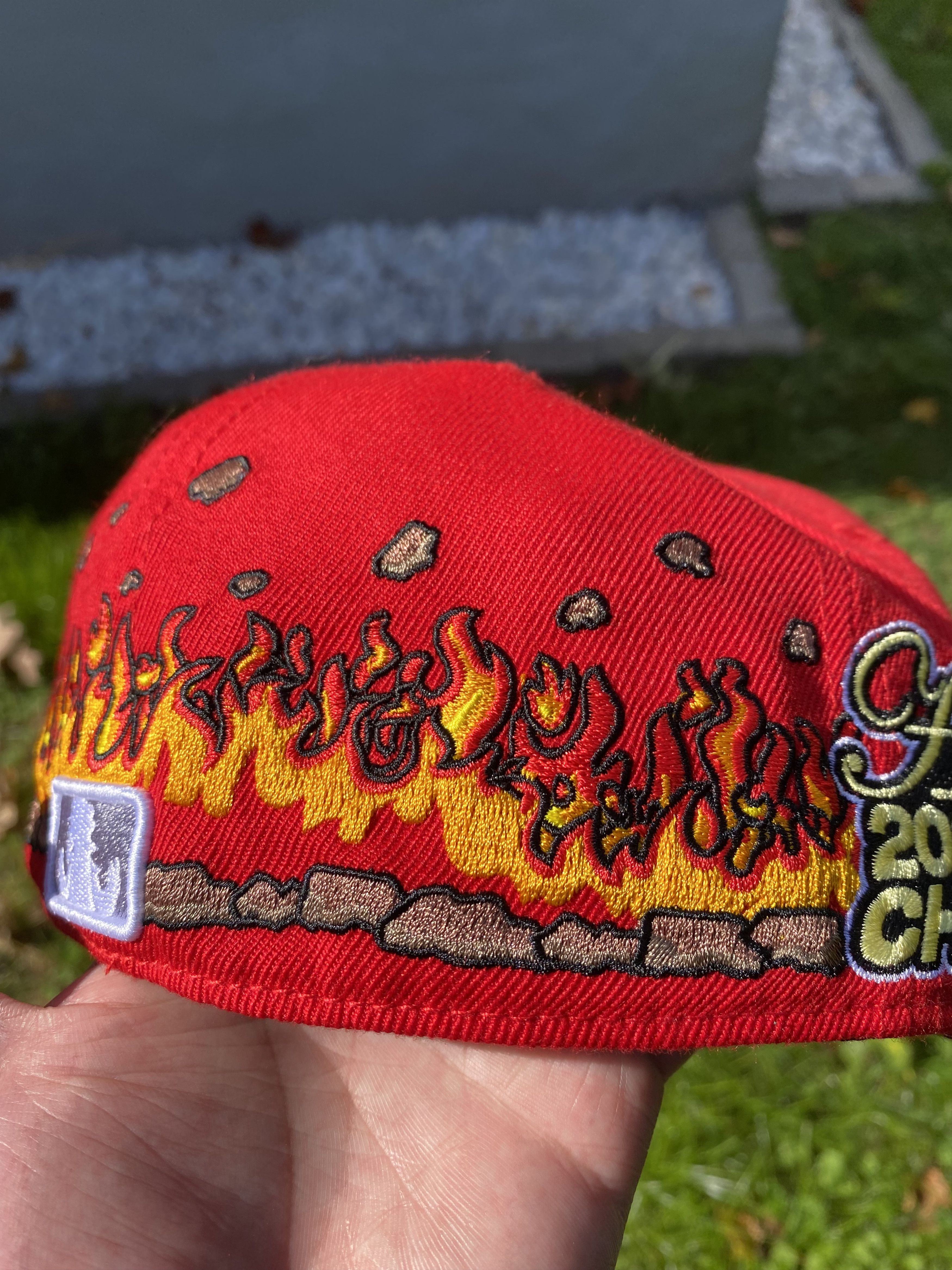 Other New Hoenn World Champion Groudon Fitted 7’5/8 Pokémon Ruby Size ONE SIZE - 5 Thumbnail