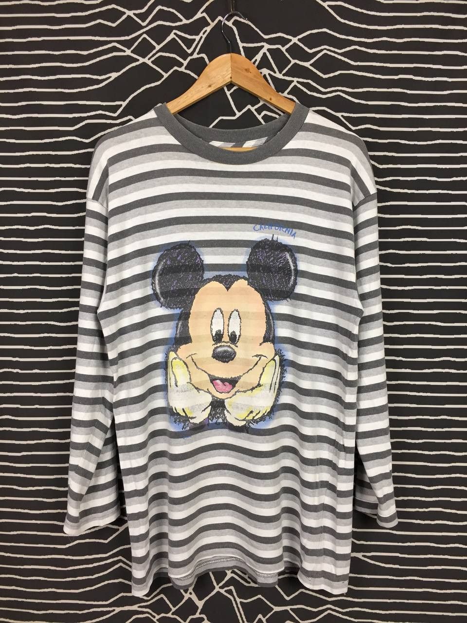 Cartoon Network × Mickey Mouse × Vintage Vtg 90s Mickey Mouse California Longsleeve Cartoon Tee Size US L / EU 52-54 / 3 - 2 Thumbnail
