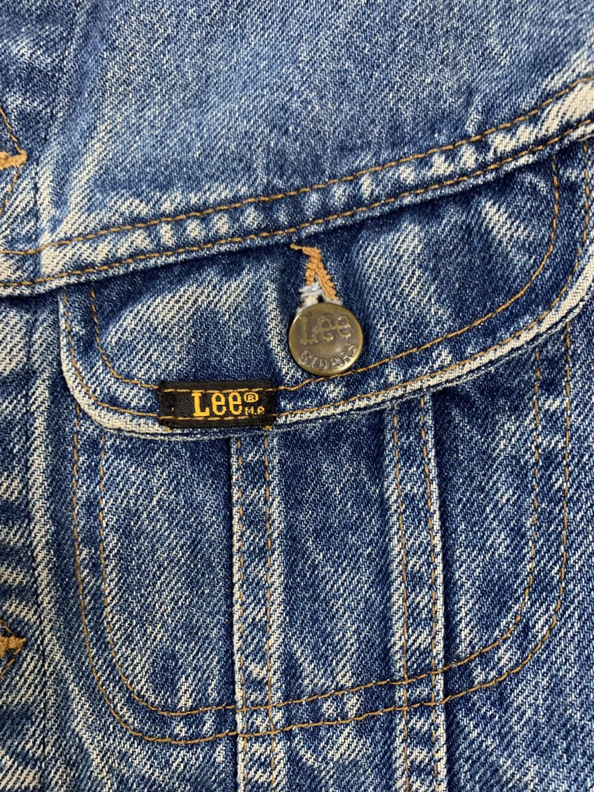 Lee Vintage 80s lee trucker jackets Size US S / EU 44-46 / 1 - 8 Thumbnail