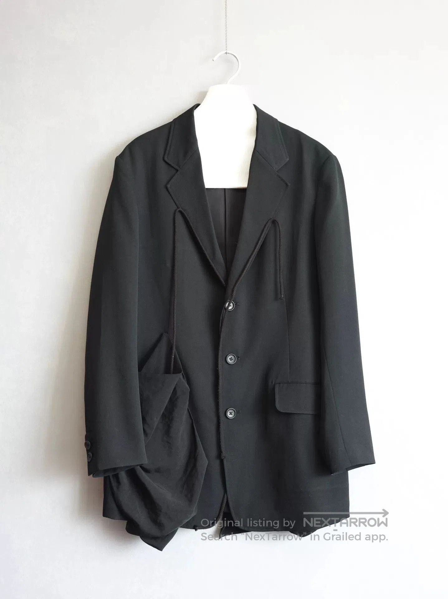 Yohji Yamamoto Yohji Yamamoto Octopus Rope Detail Coat. Size US S / EU 44-46 / 1 - 1 Thumbnail